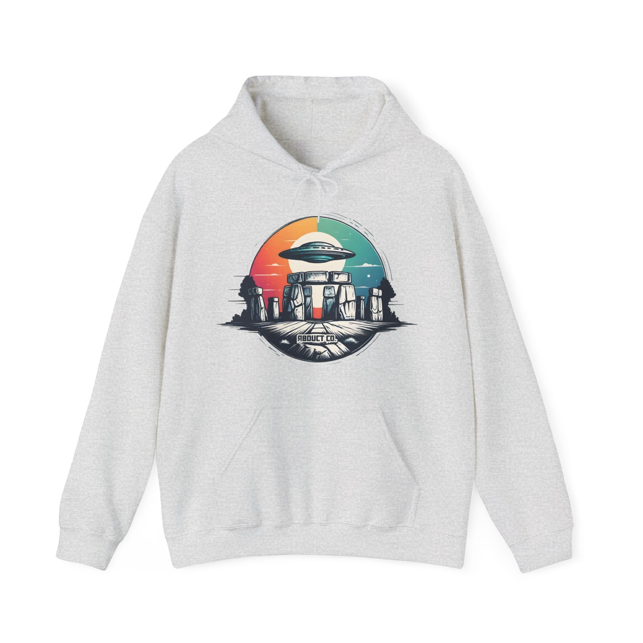 Stonehenge UFO Conspiracy Cotton Hoodie