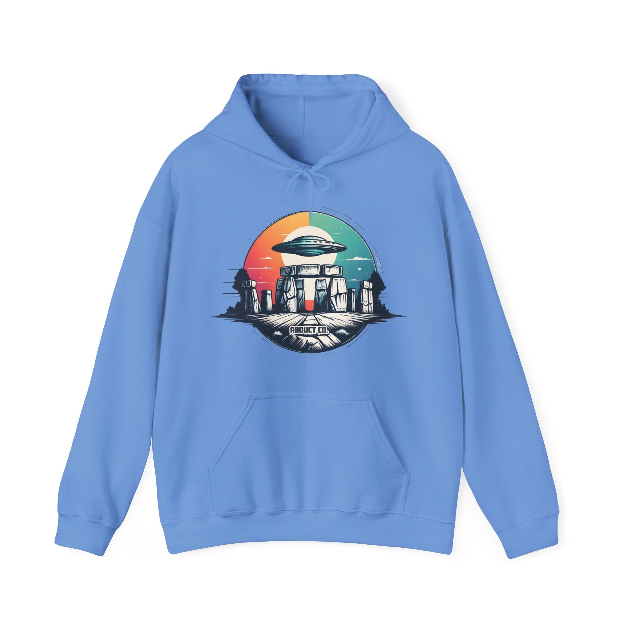 Stonehenge UFO Conspiracy Cotton Hoodie