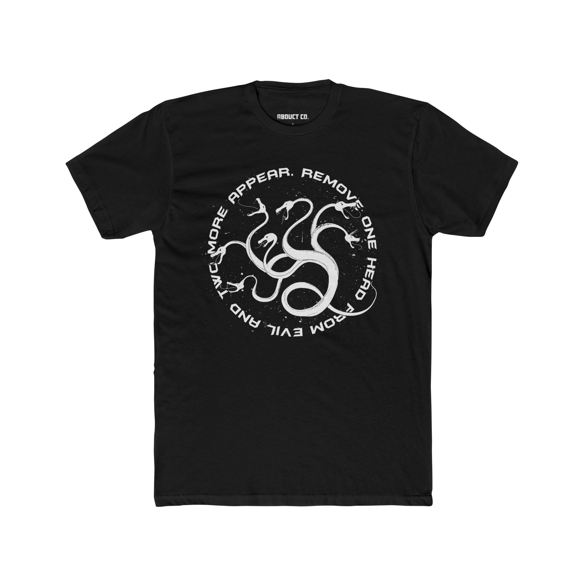 Hydra Snake Symbol - Unisex Cotton Tee (white)