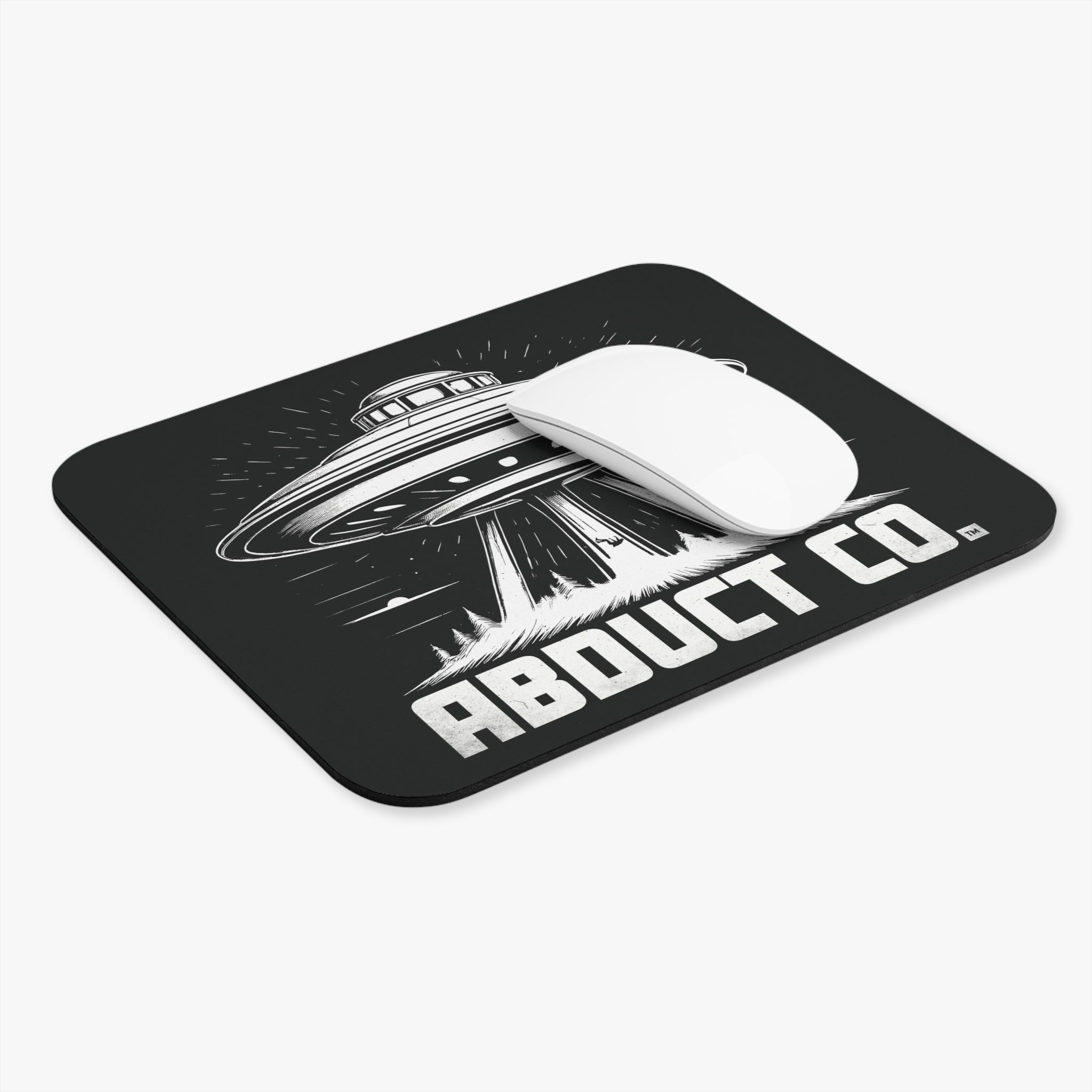 Abduct Co. UFO Logo Mouse Pad