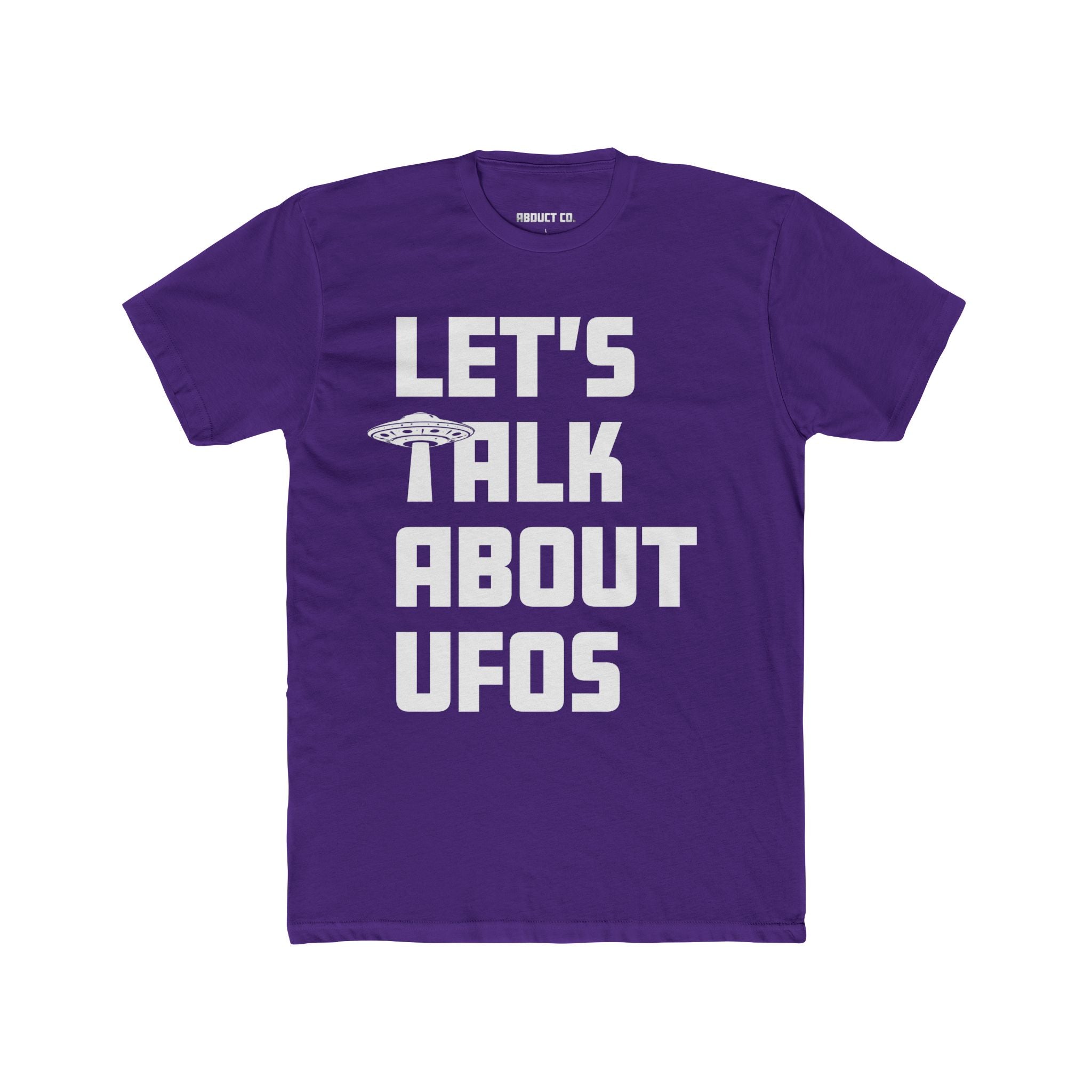 Let's Talk About UFOs - Unisex Cotton Tee