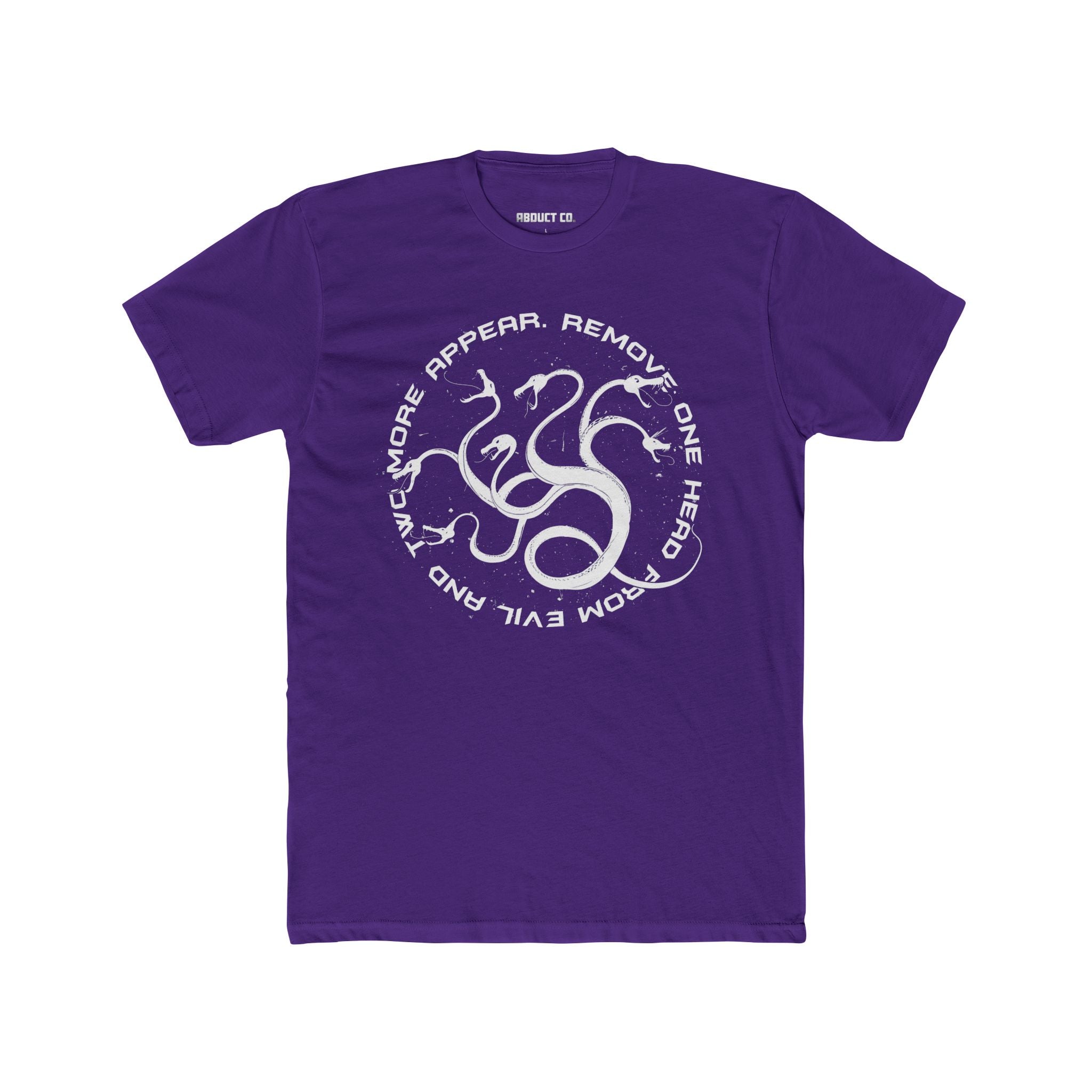 Hydra Snake Symbol - Unisex Cotton Tee (white)
