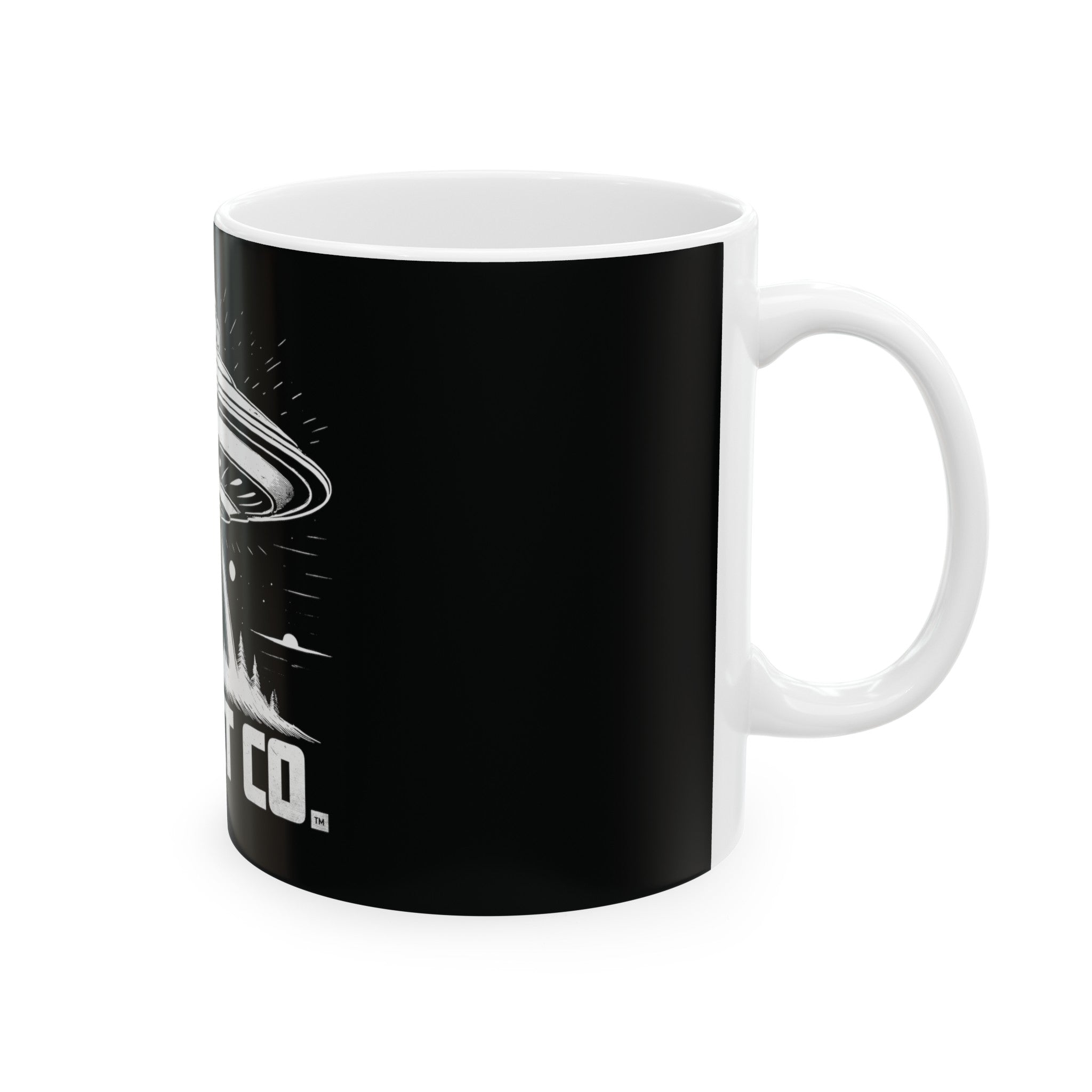 Abduct Co. UFO Logo Coffee Mug