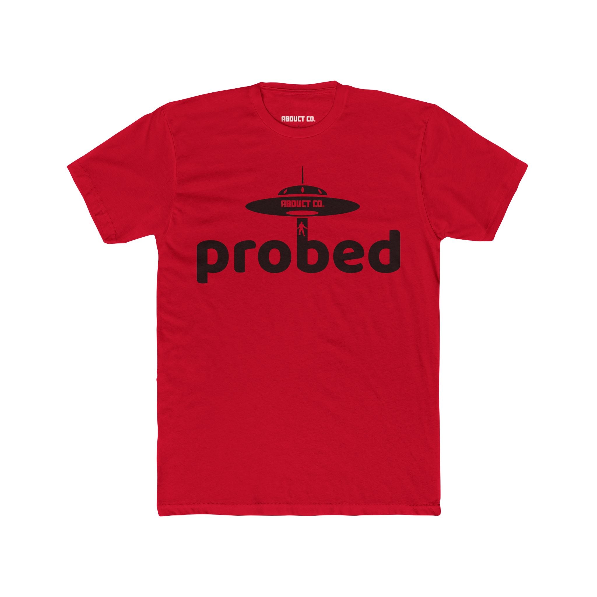Probed™ UFO Alien Cotton Fitted Tee