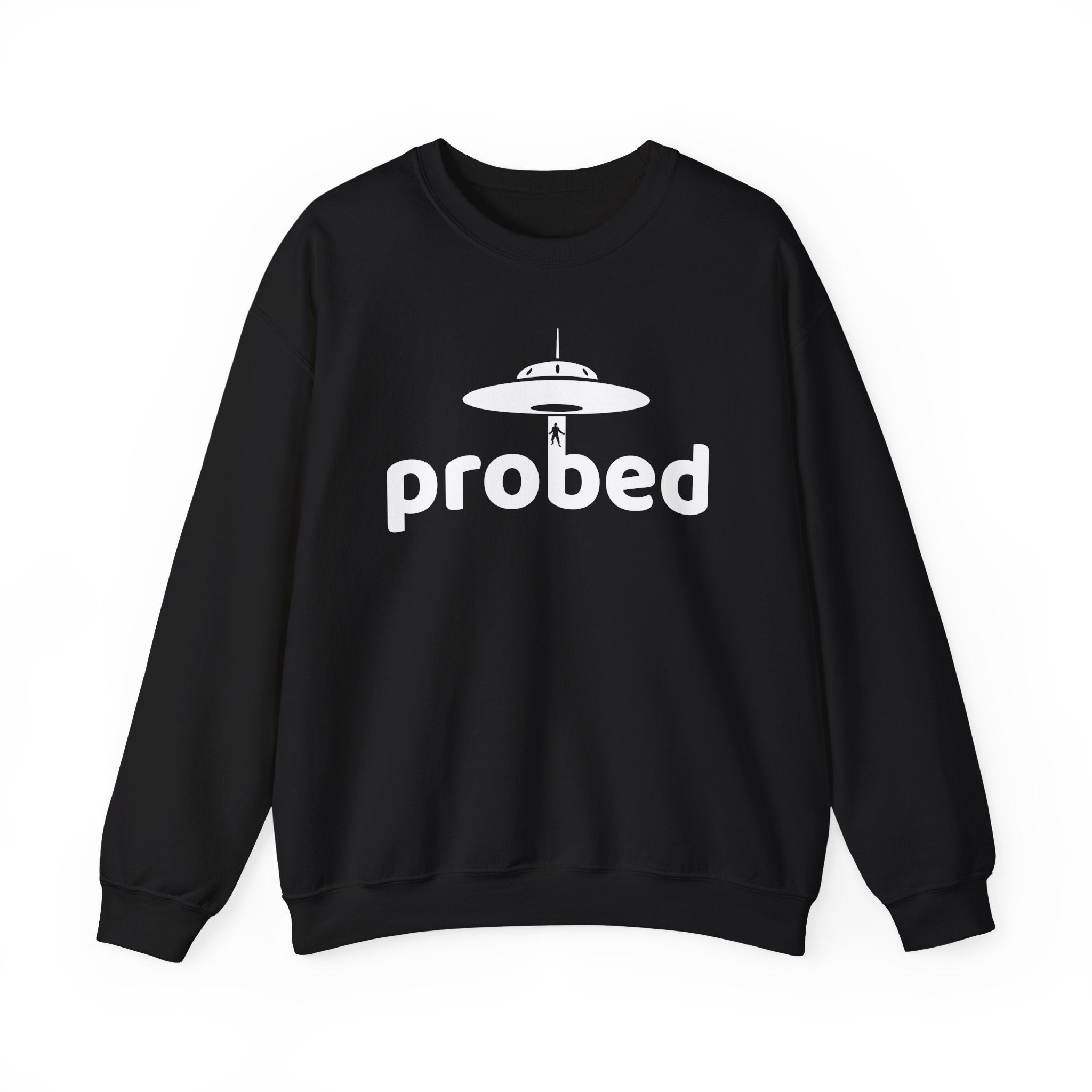 Abduct Co. Probed™ Unisex Cotton Crewneck Sweatshirt