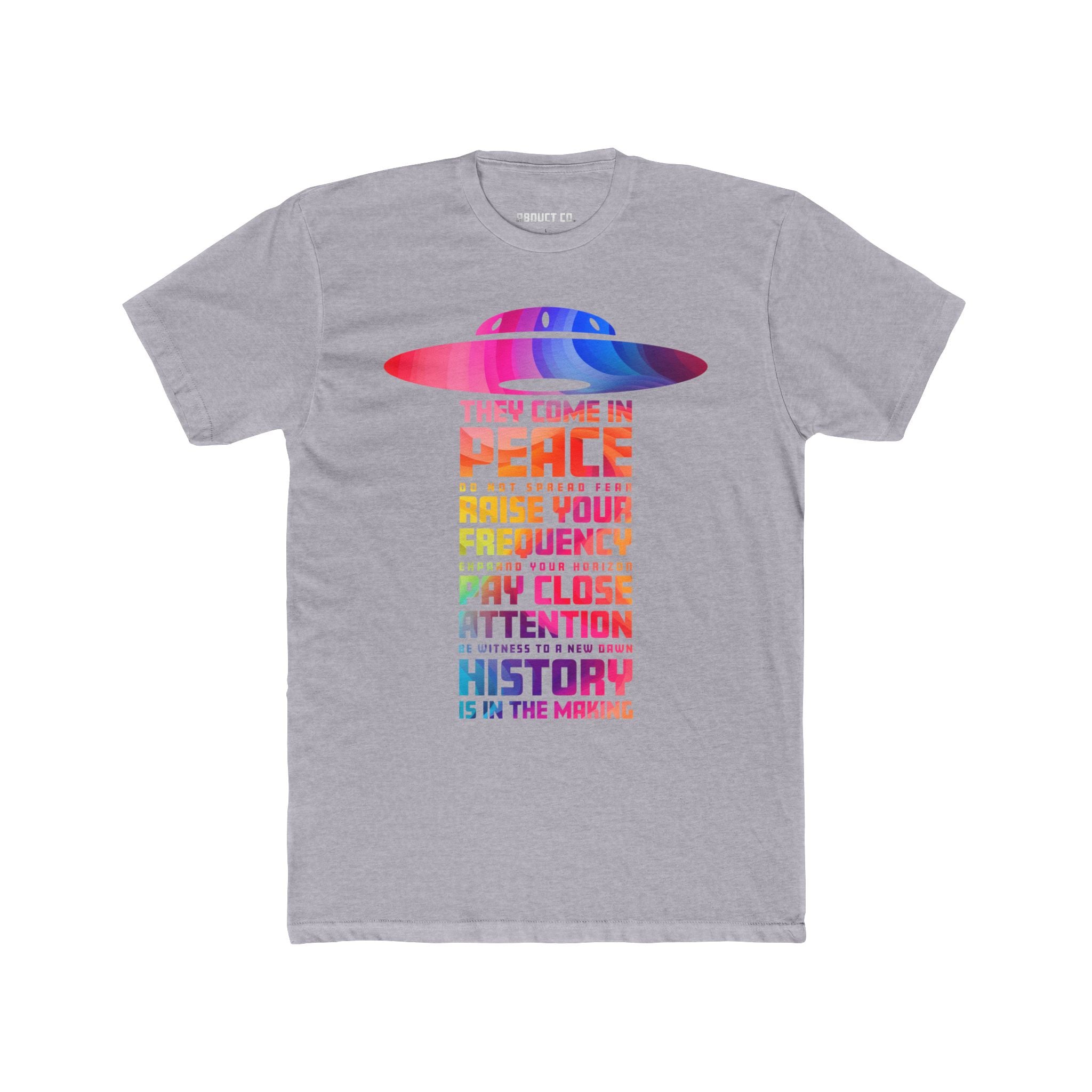 UFOs Come in PEACE Cotton Tee