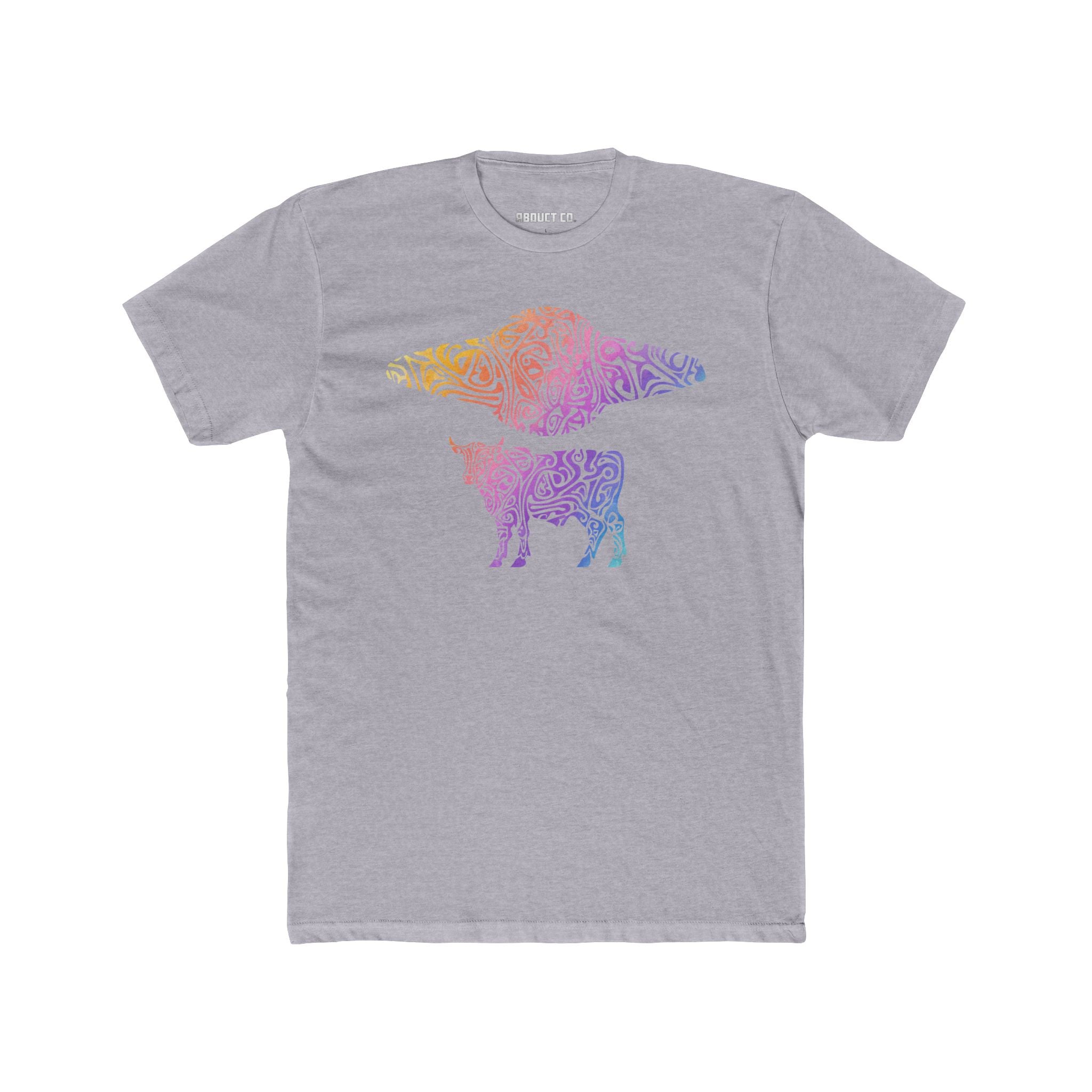 UFO Cow Unisex Cotton Art Tee
