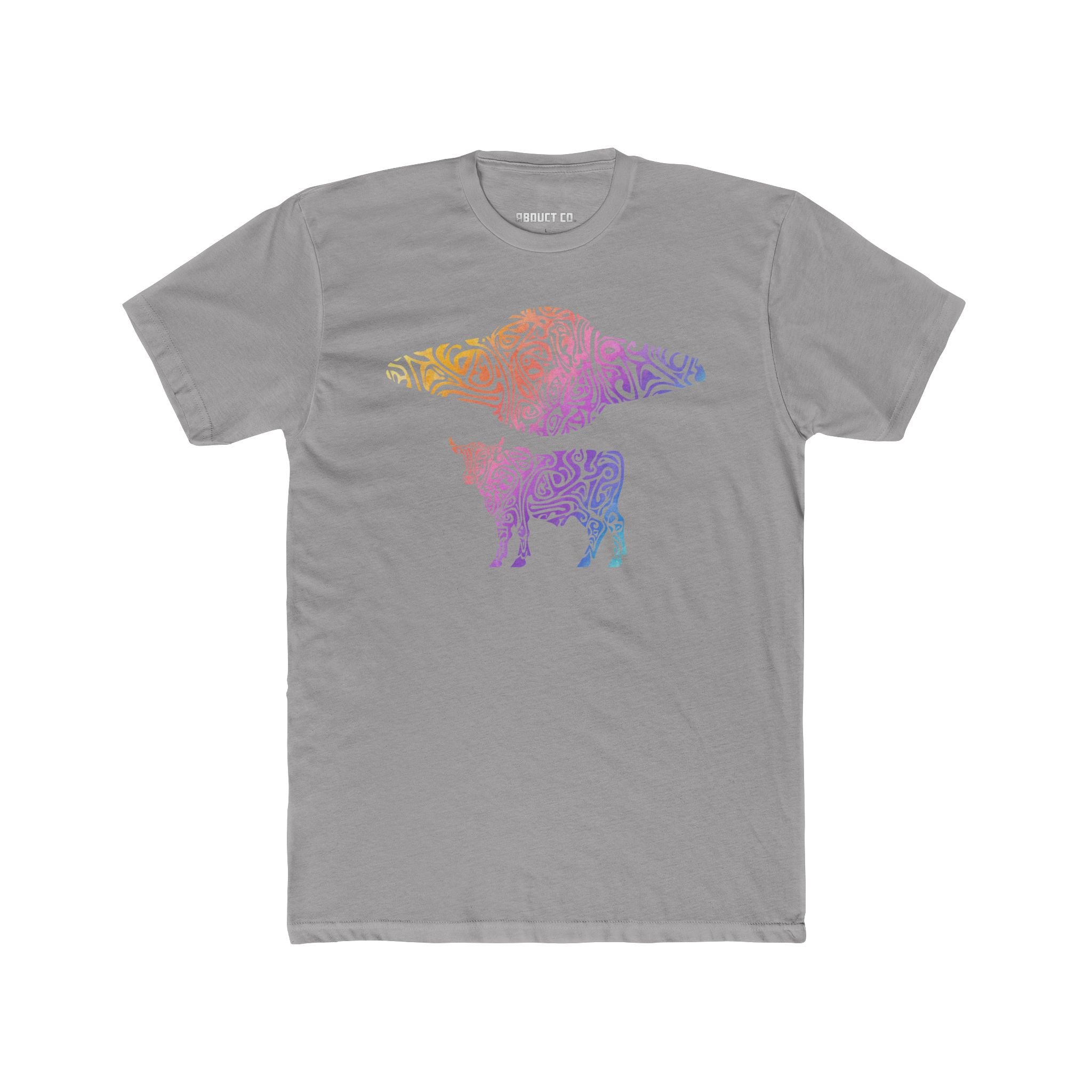UFO Cow Unisex Cotton Art Tee