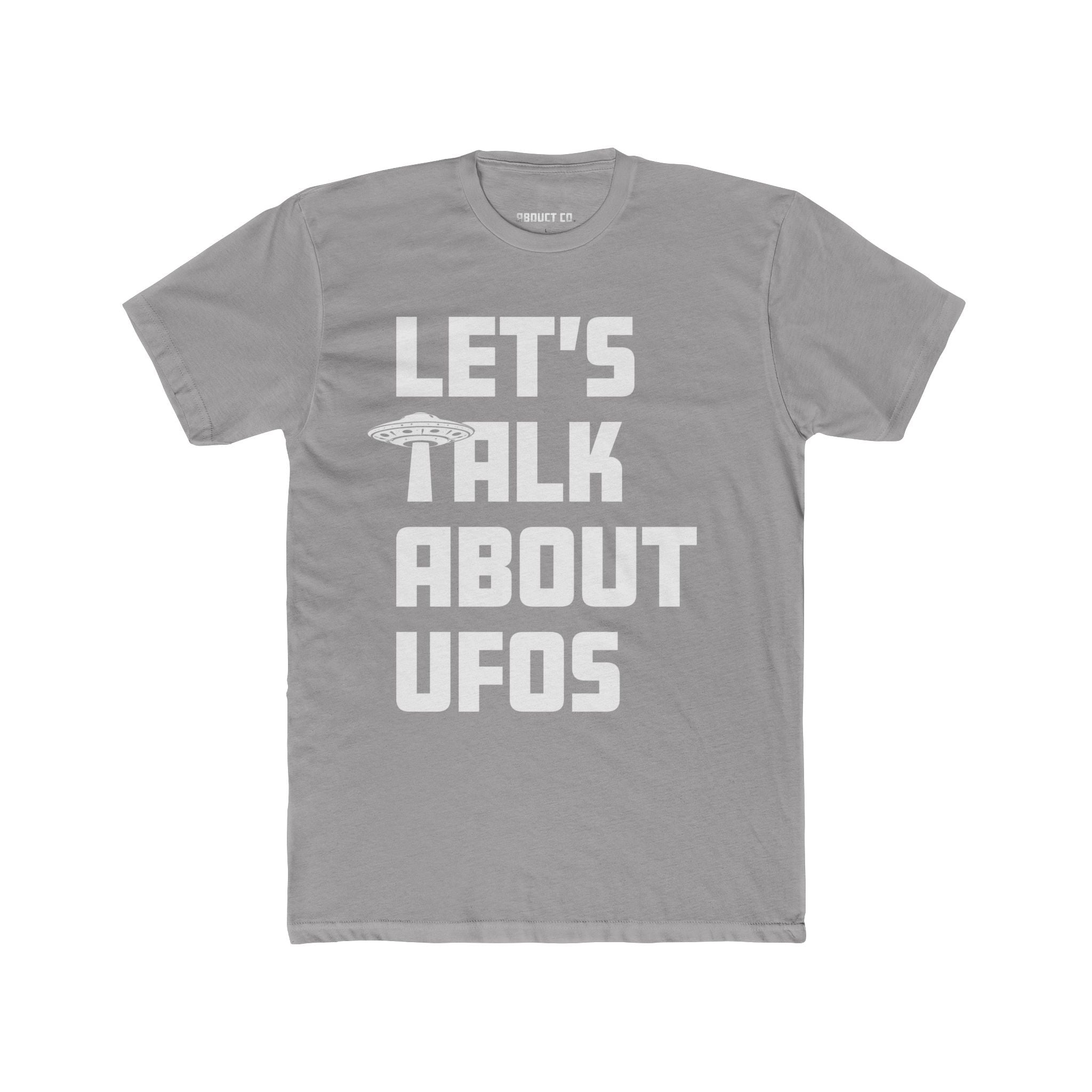 Let's Talk About UFOs - Unisex Cotton Tee