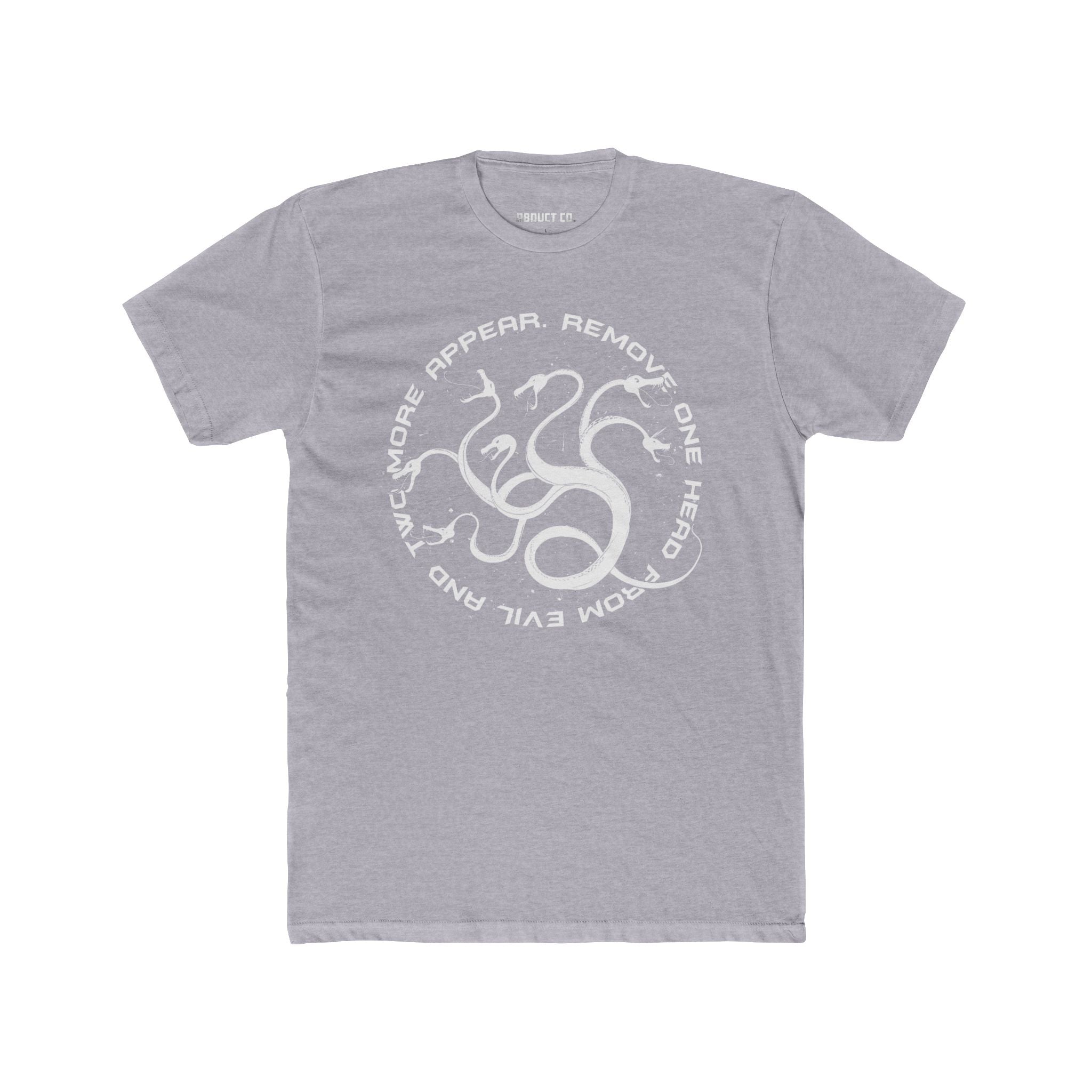 Hydra Snake Symbol - Unisex Cotton Tee (white)