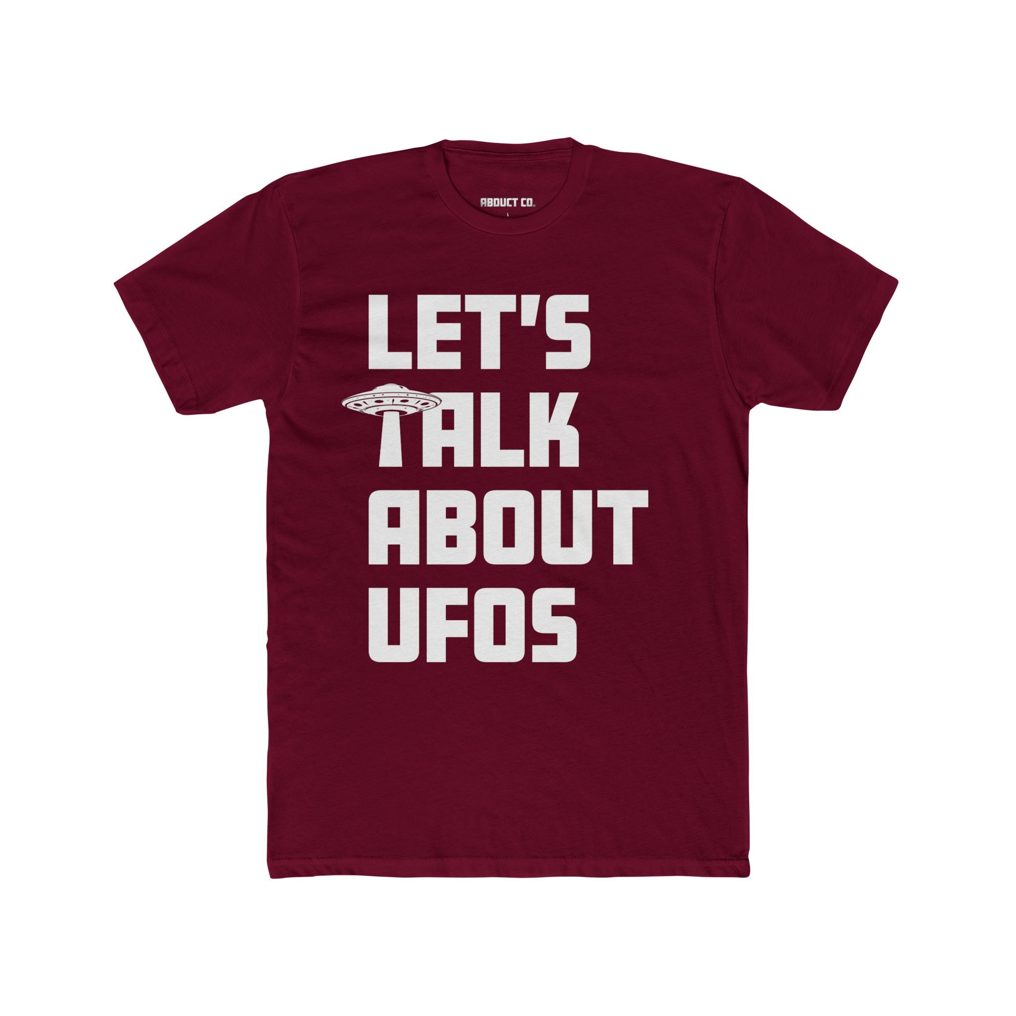 Let's Talk About UFOs - Unisex Cotton Tee