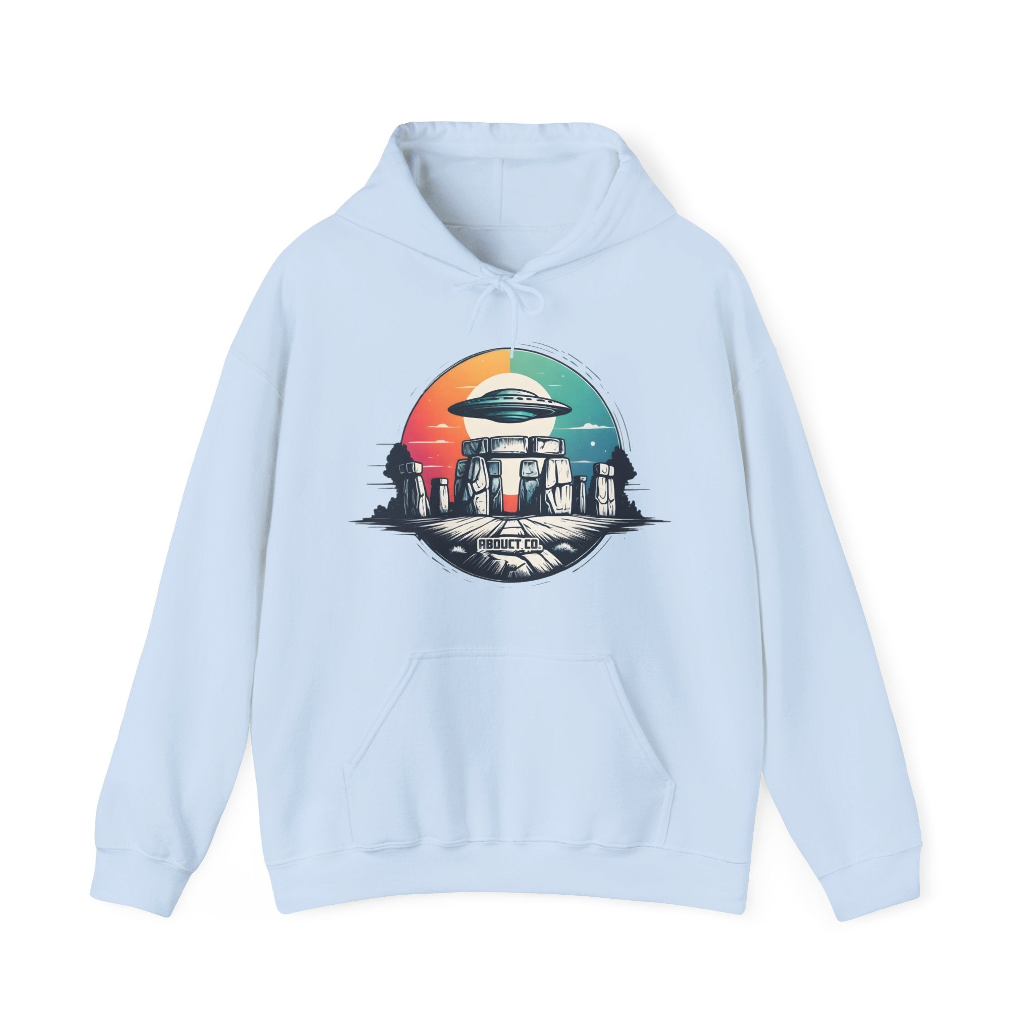 Stonehenge UFO Conspiracy Cotton Hoodie