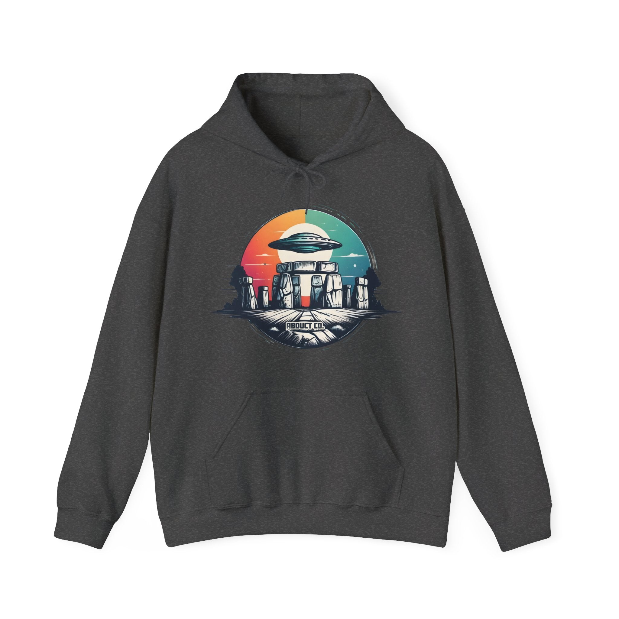 Stonehenge UFO Conspiracy Cotton Hoodie
