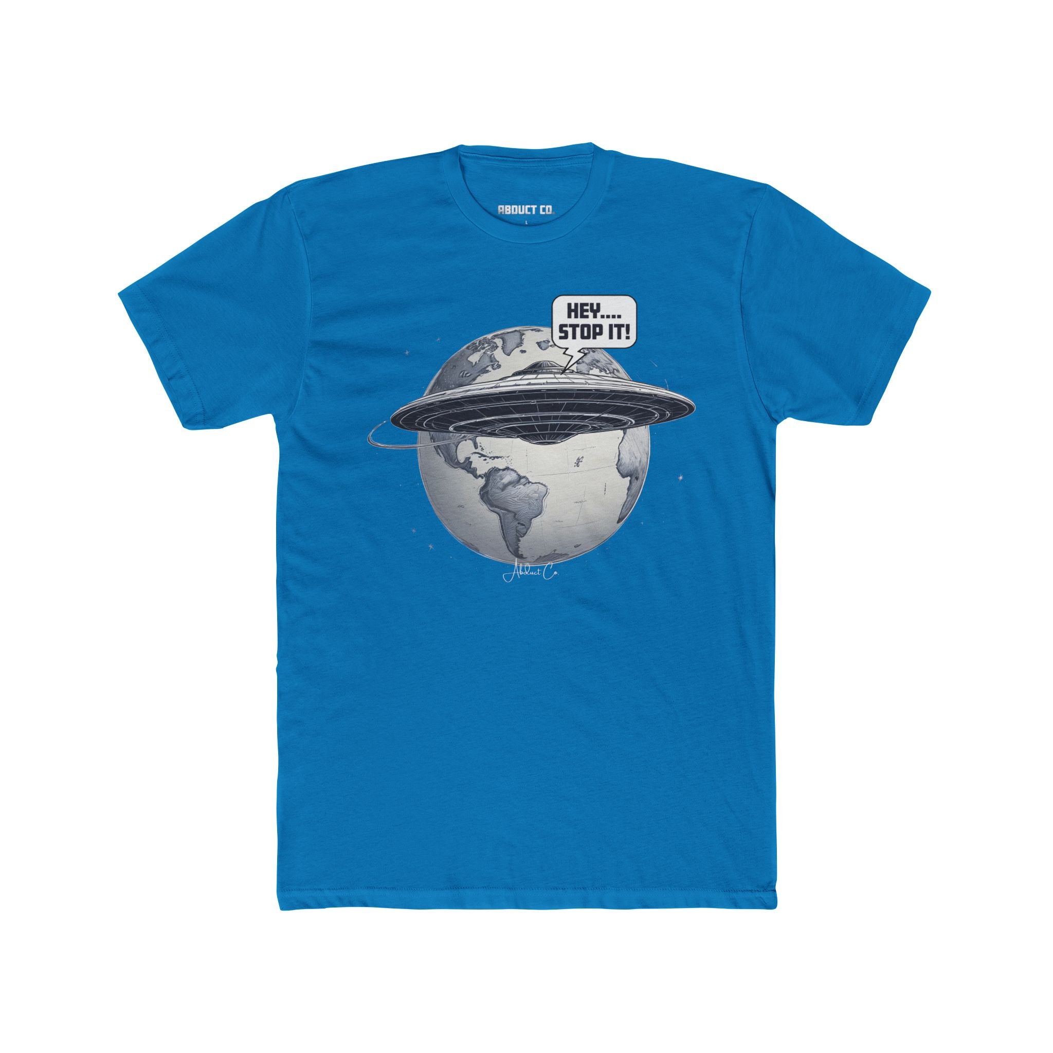UFO Over Earth Unisex Cotton Tee