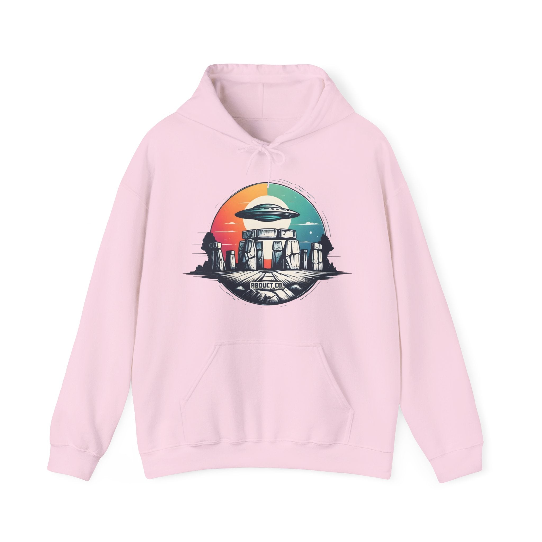 Stonehenge UFO Conspiracy Cotton Hoodie