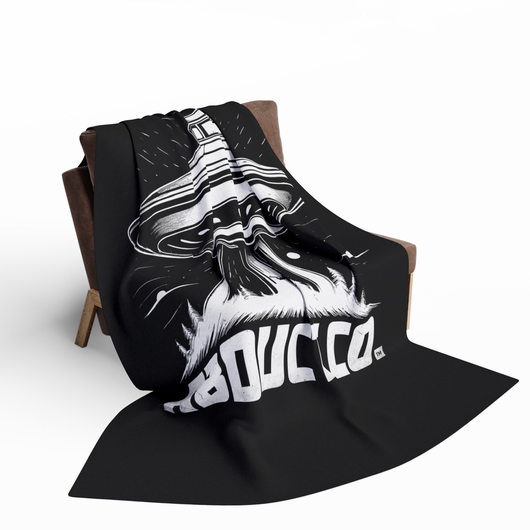 Abduct Co. Logo UFO Fleece Blanket