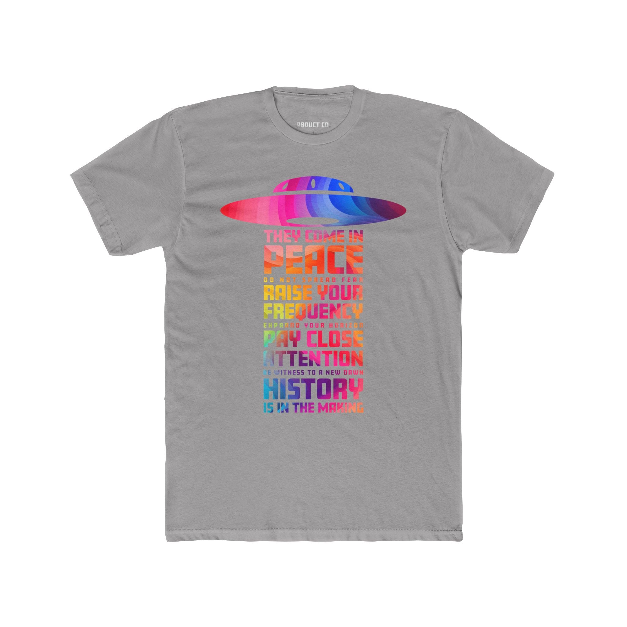 UFOs Come in PEACE Cotton Tee