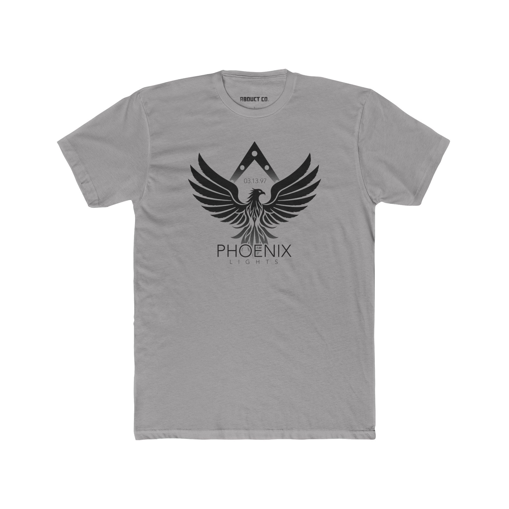 Phoenix Lights UAP Conspiracy Unisex Cotton Tee (Dark)