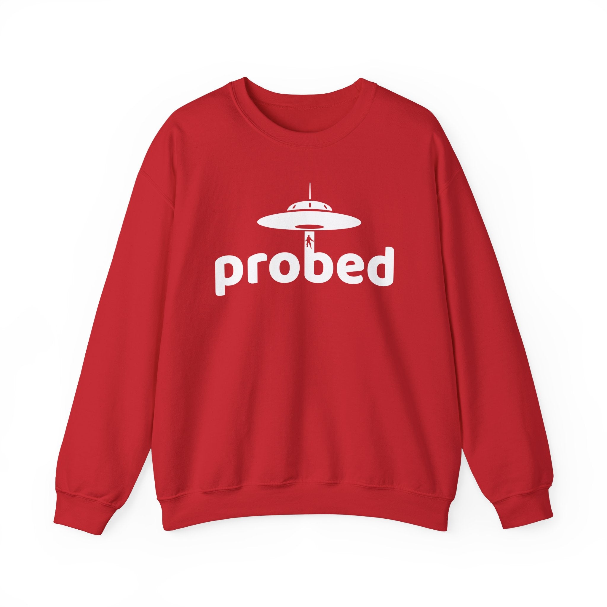 Abduct Co. Probed™ Unisex Cotton Crewneck Sweatshirt