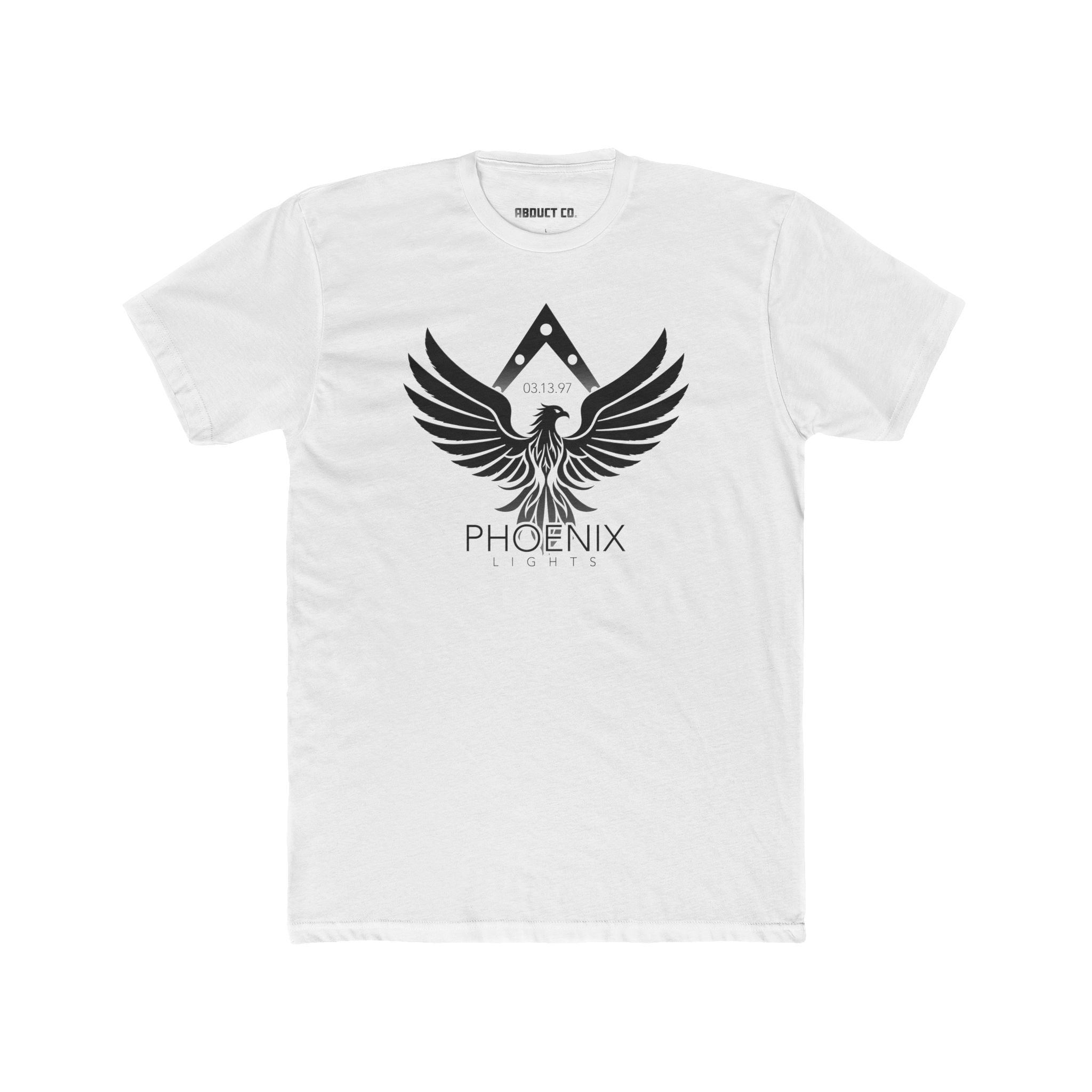 Phoenix Lights UAP Conspiracy Unisex Cotton Tee (Dark)
