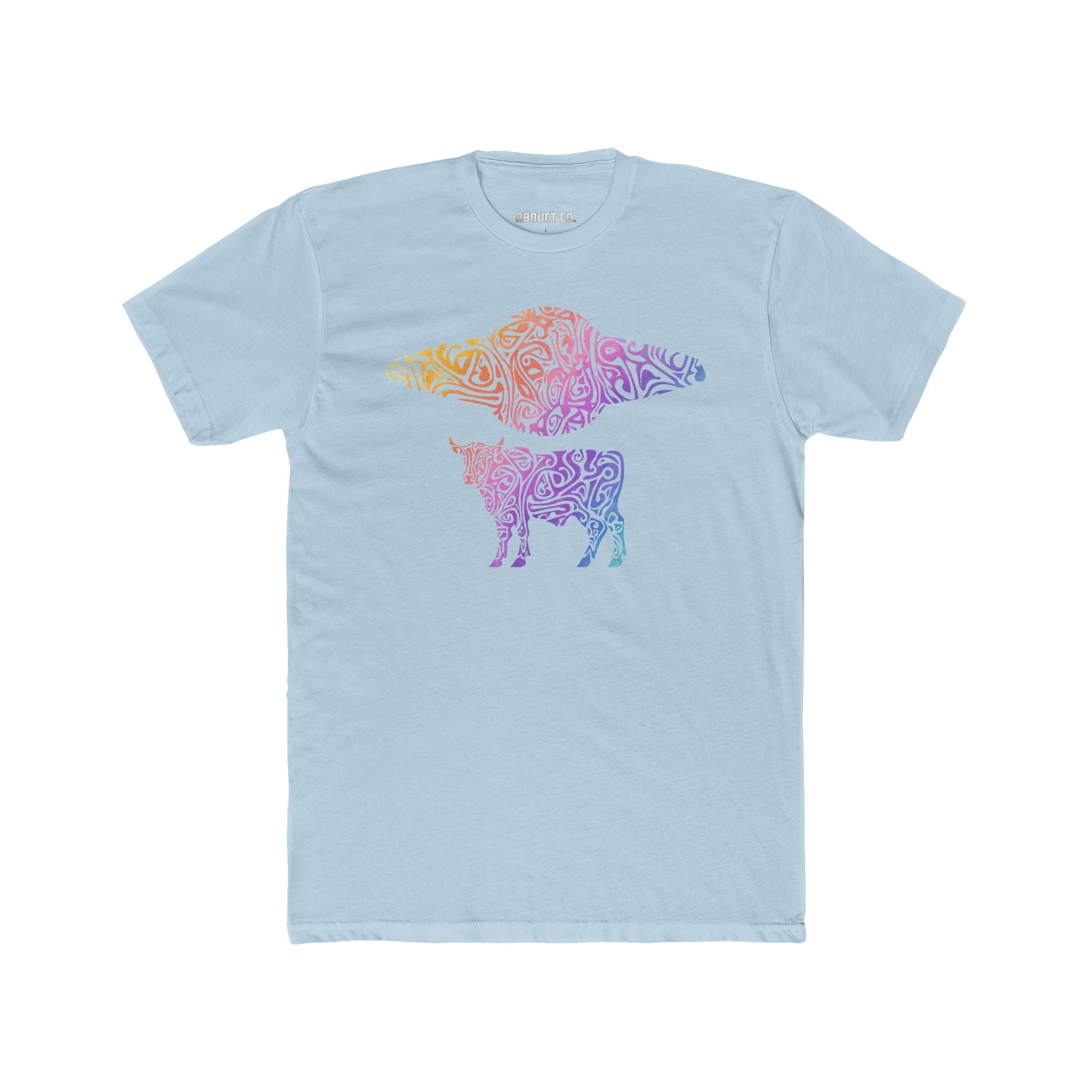 UFO Cow Unisex Cotton Art Tee