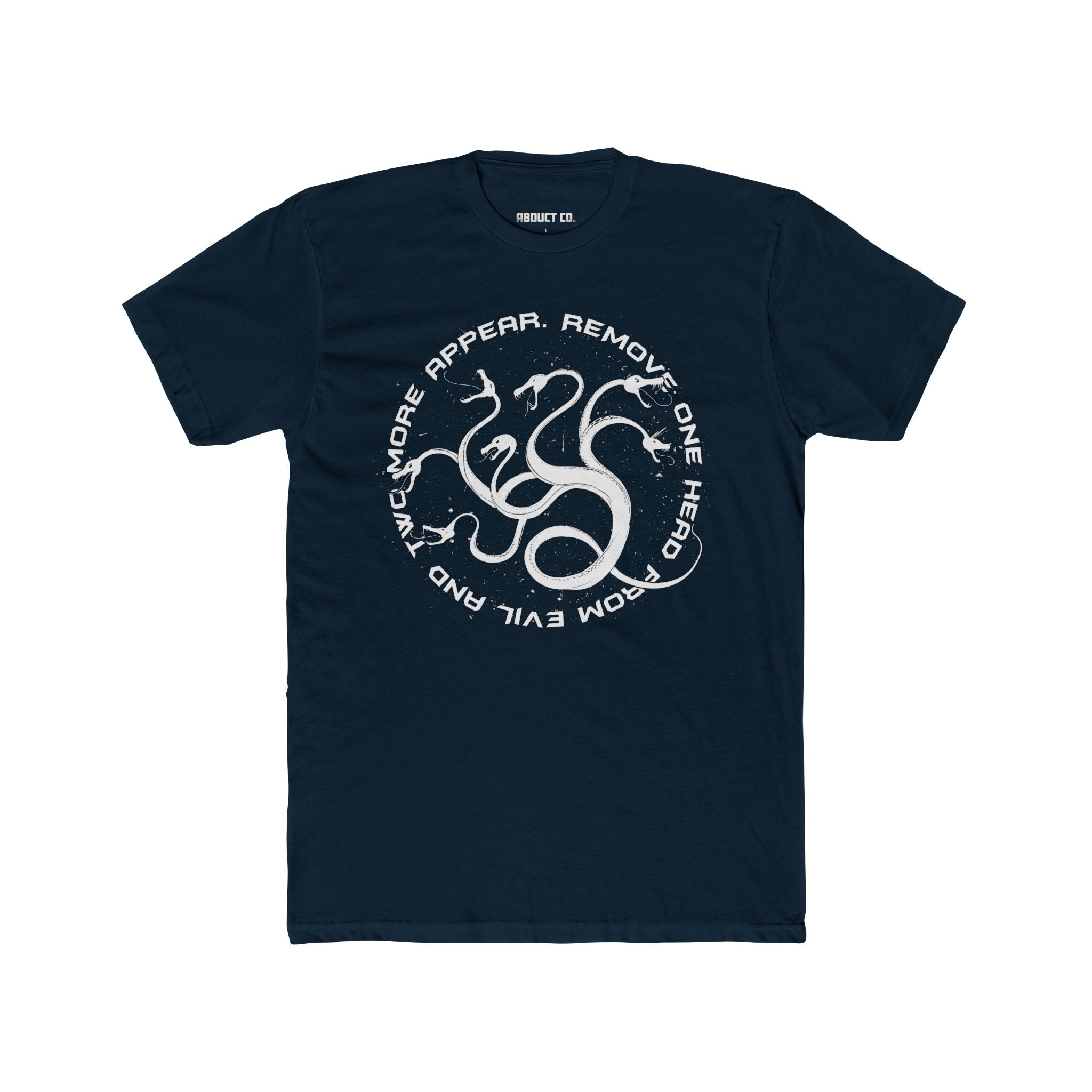 Hydra Snake Symbol - Unisex Cotton Tee (white)
