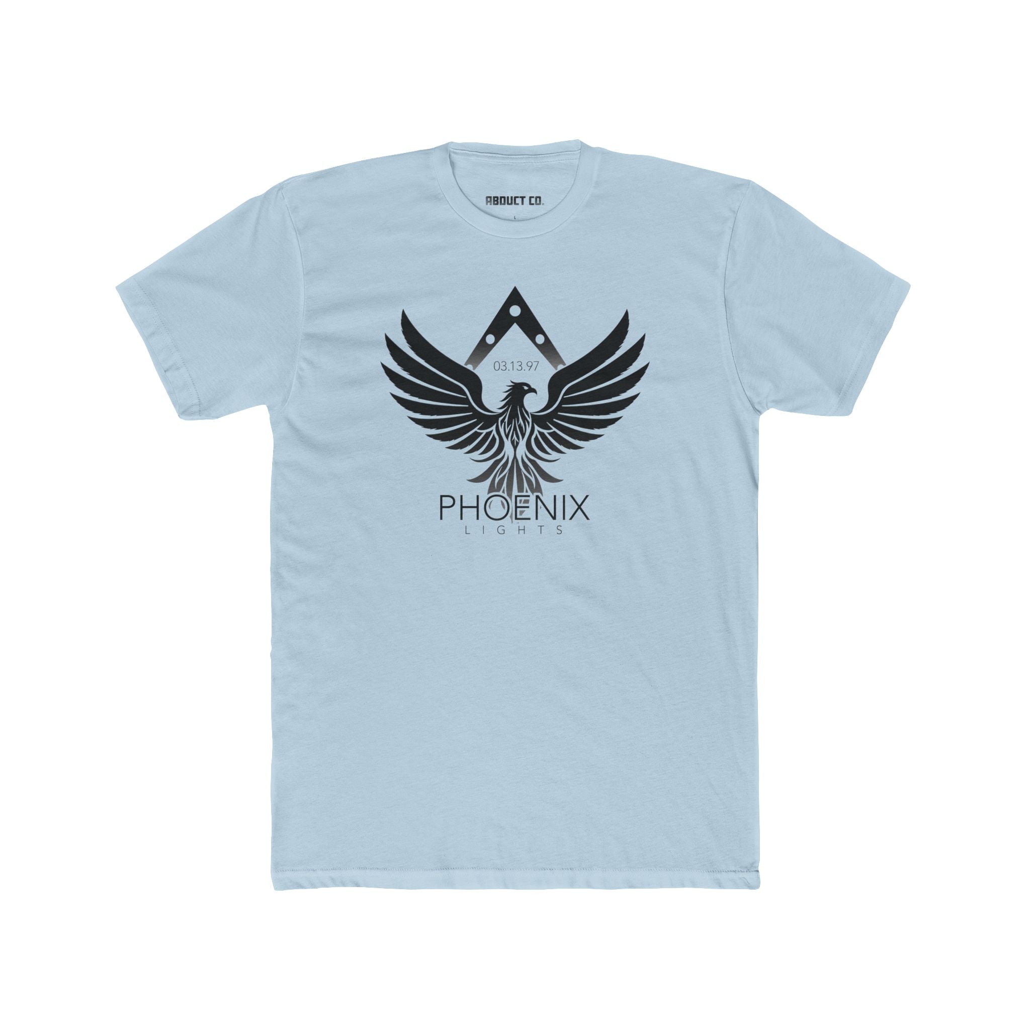Phoenix Lights UAP Conspiracy Unisex Cotton Tee (Dark)