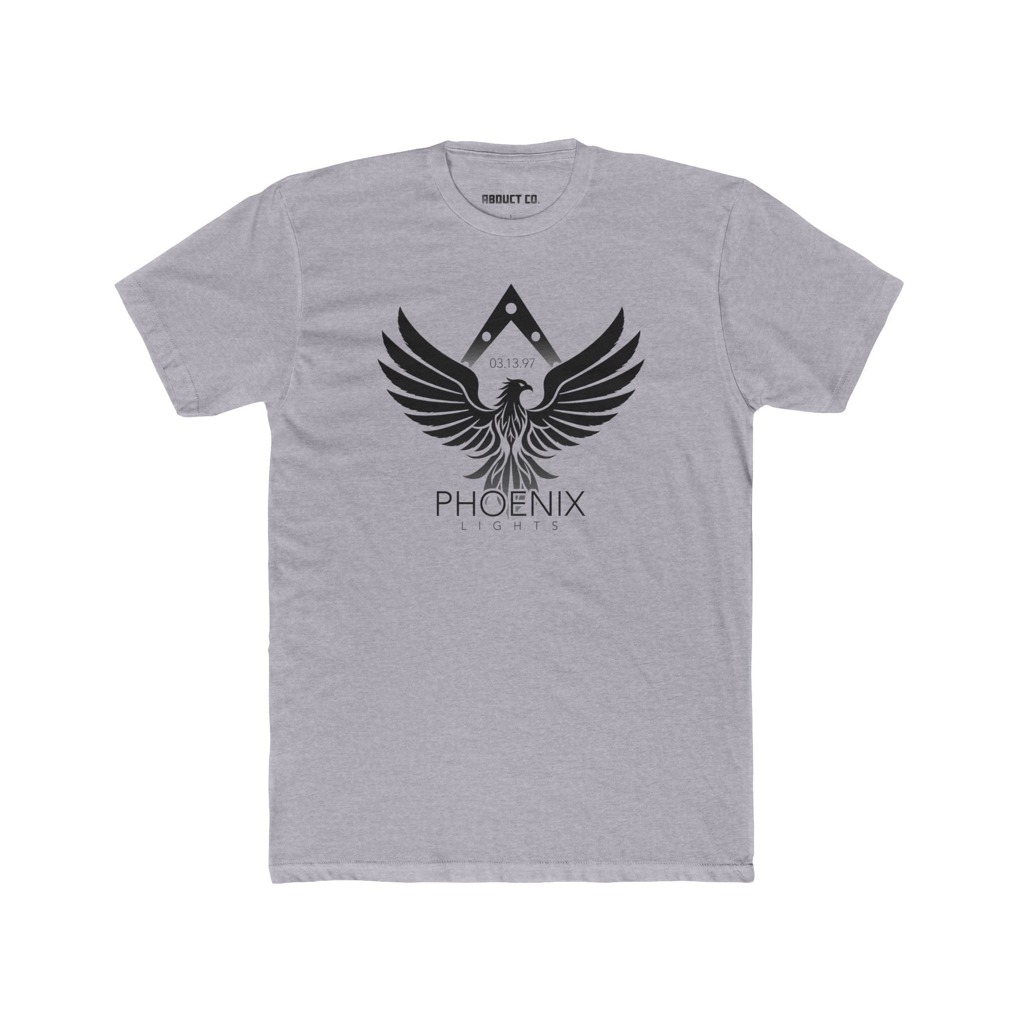 Phoenix Lights UAP Conspiracy Unisex Cotton Tee (Dark)