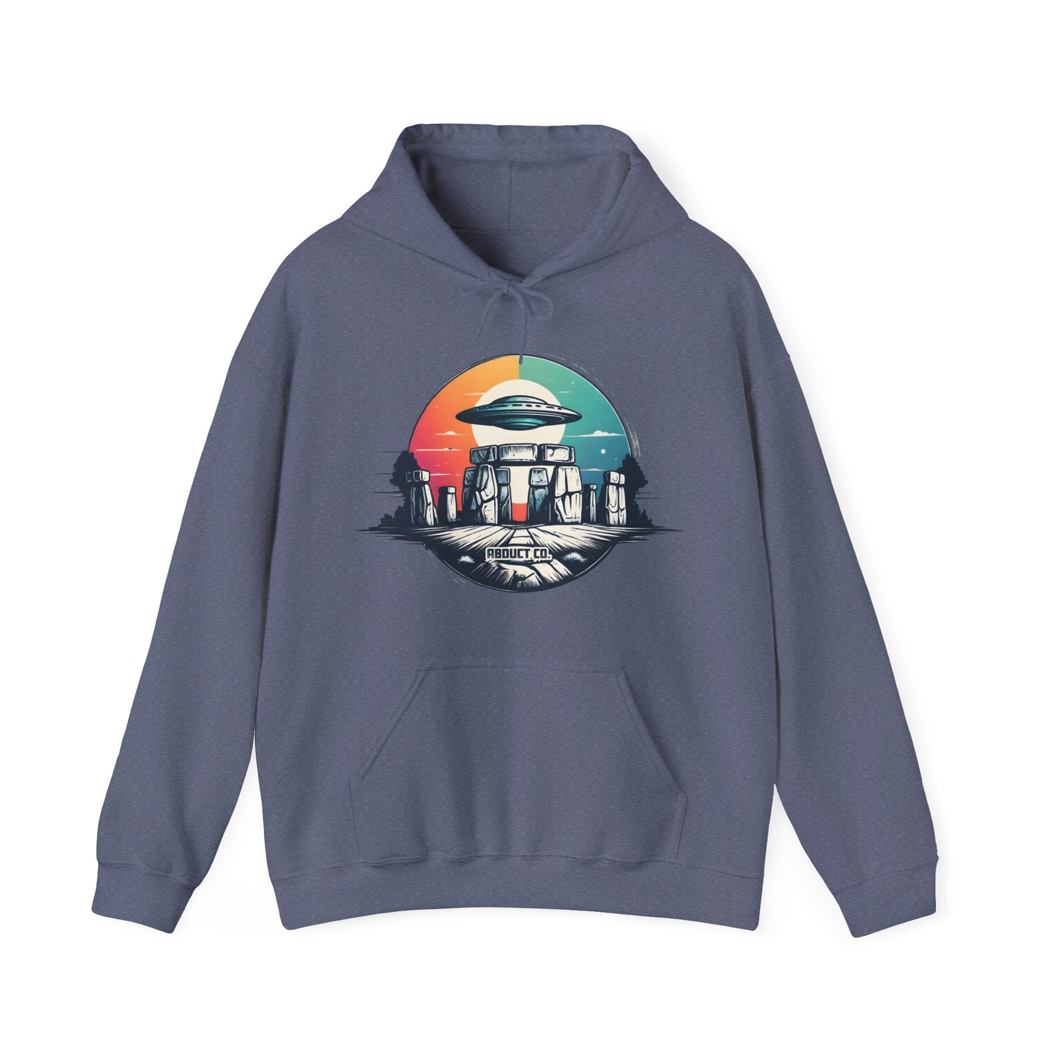 Stonehenge UFO Conspiracy Cotton Hoodie