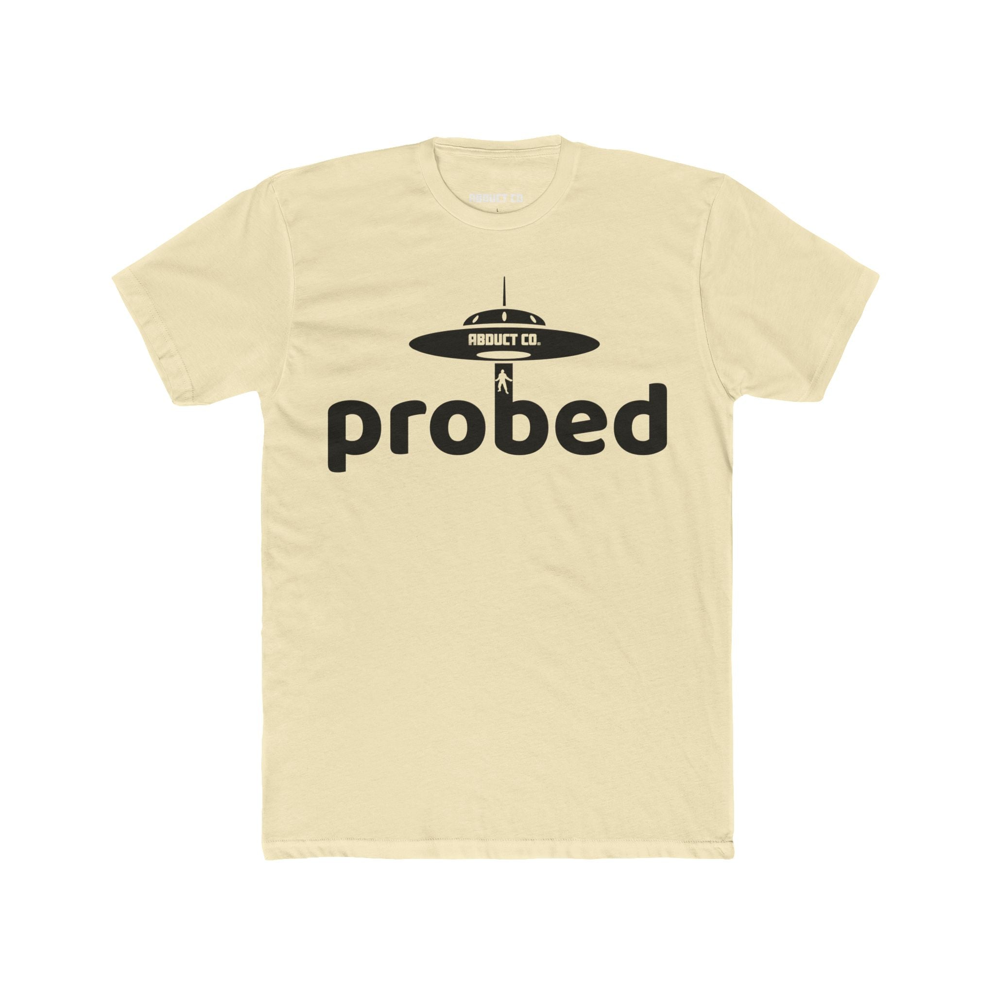 Probed™ UFO Alien Cotton Fitted Tee