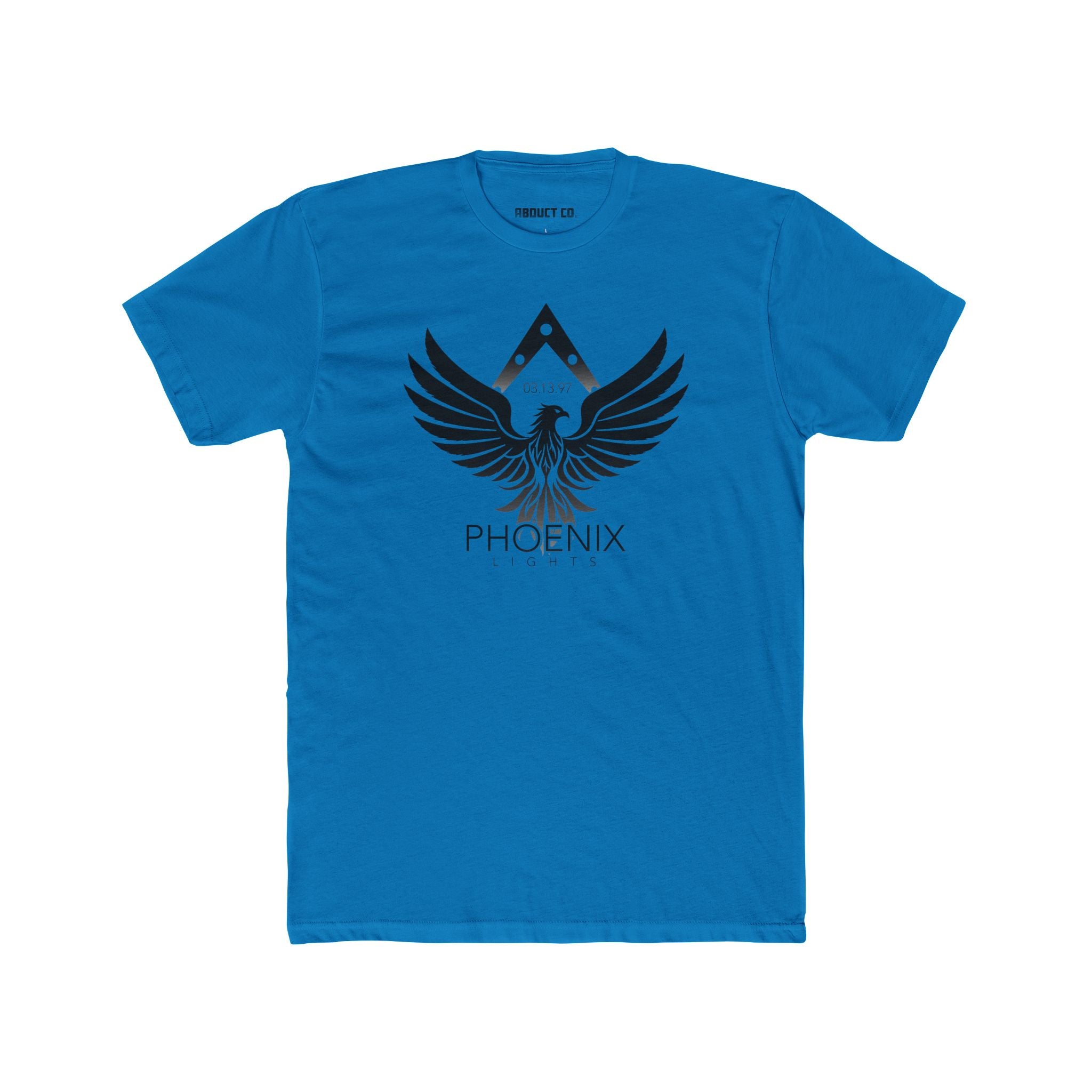 Phoenix Lights UAP Conspiracy Unisex Cotton Tee (Dark)