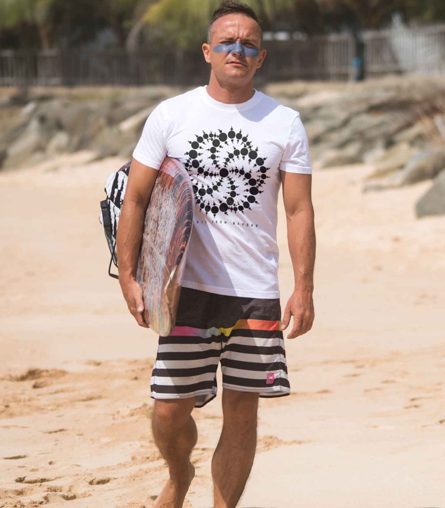 Crop Circle Sacred Geometry Unisex Cotton Tee