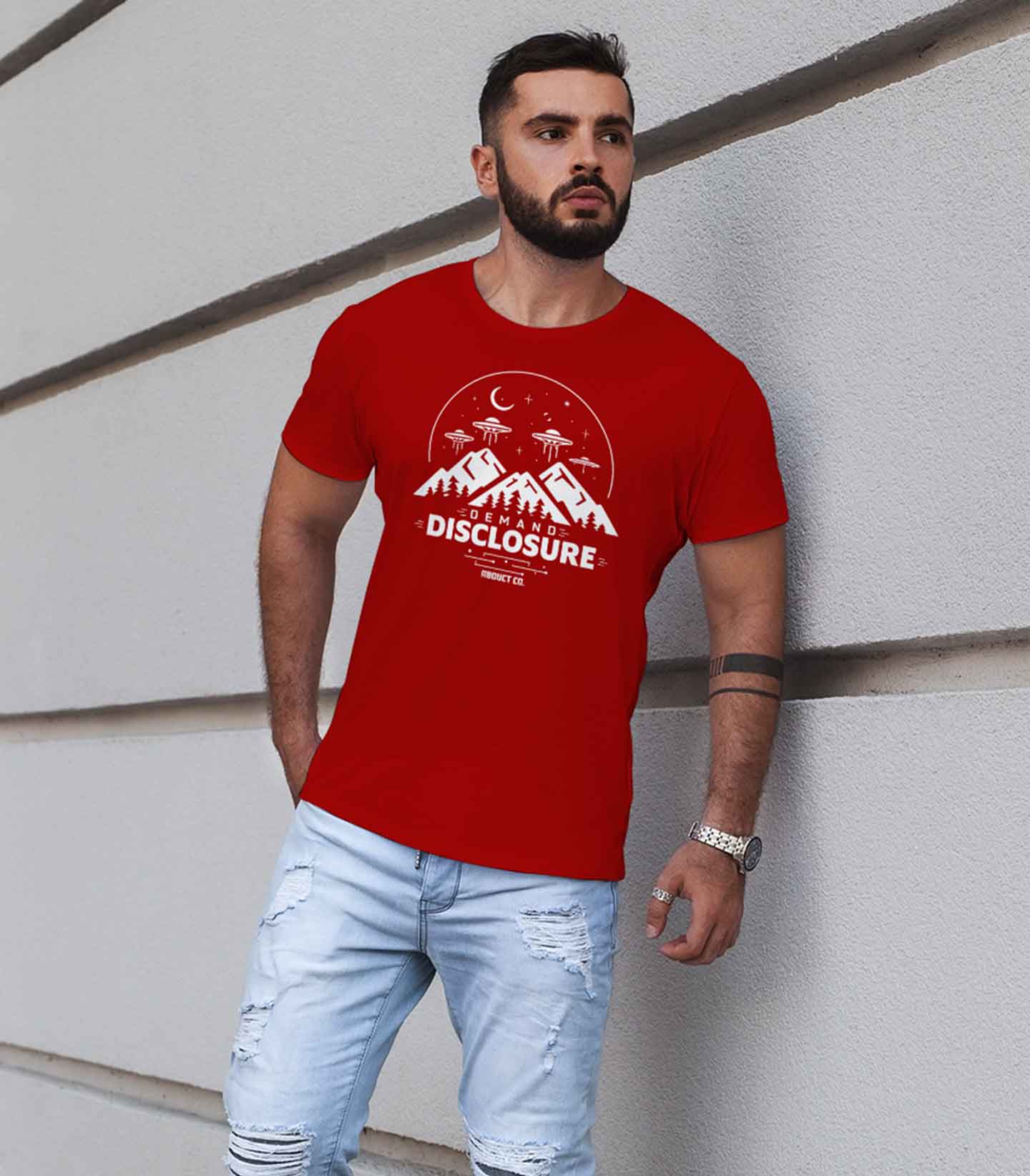 Demand UAP Disclosure - Unisex Cotton Tee