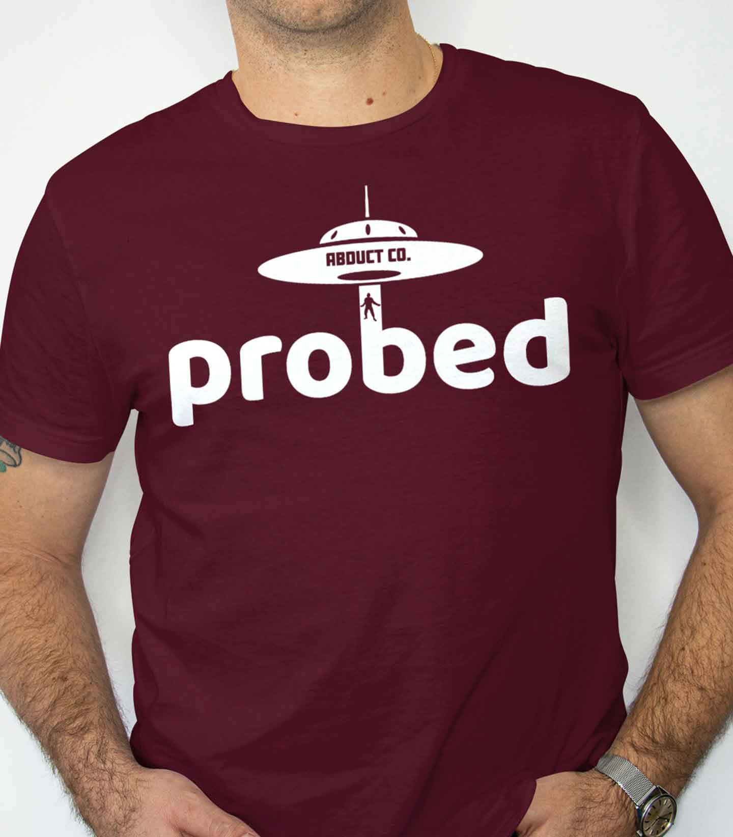 Probed™ UFO Fitted Cotton Tee