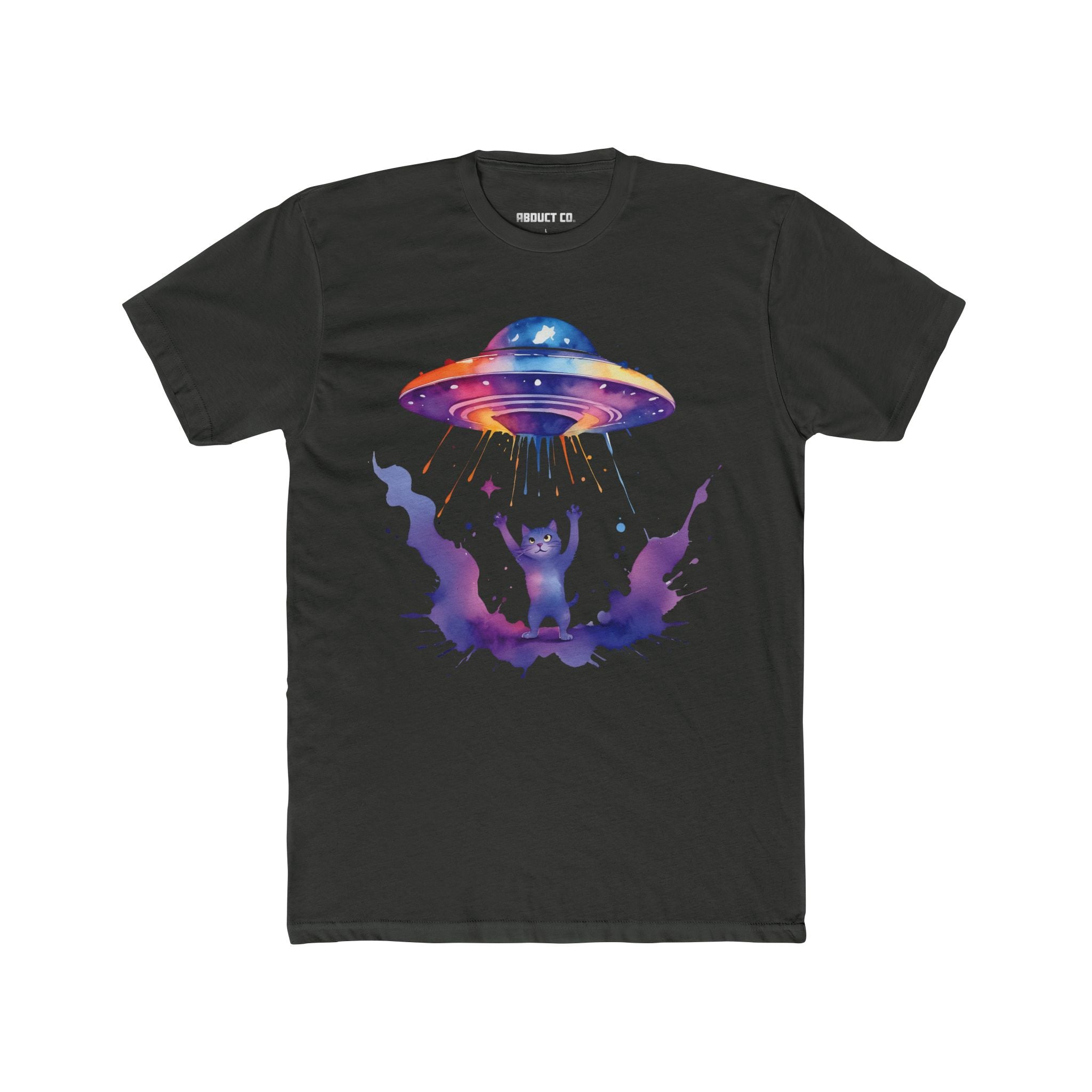 Kitty UFO Watercolor Tee