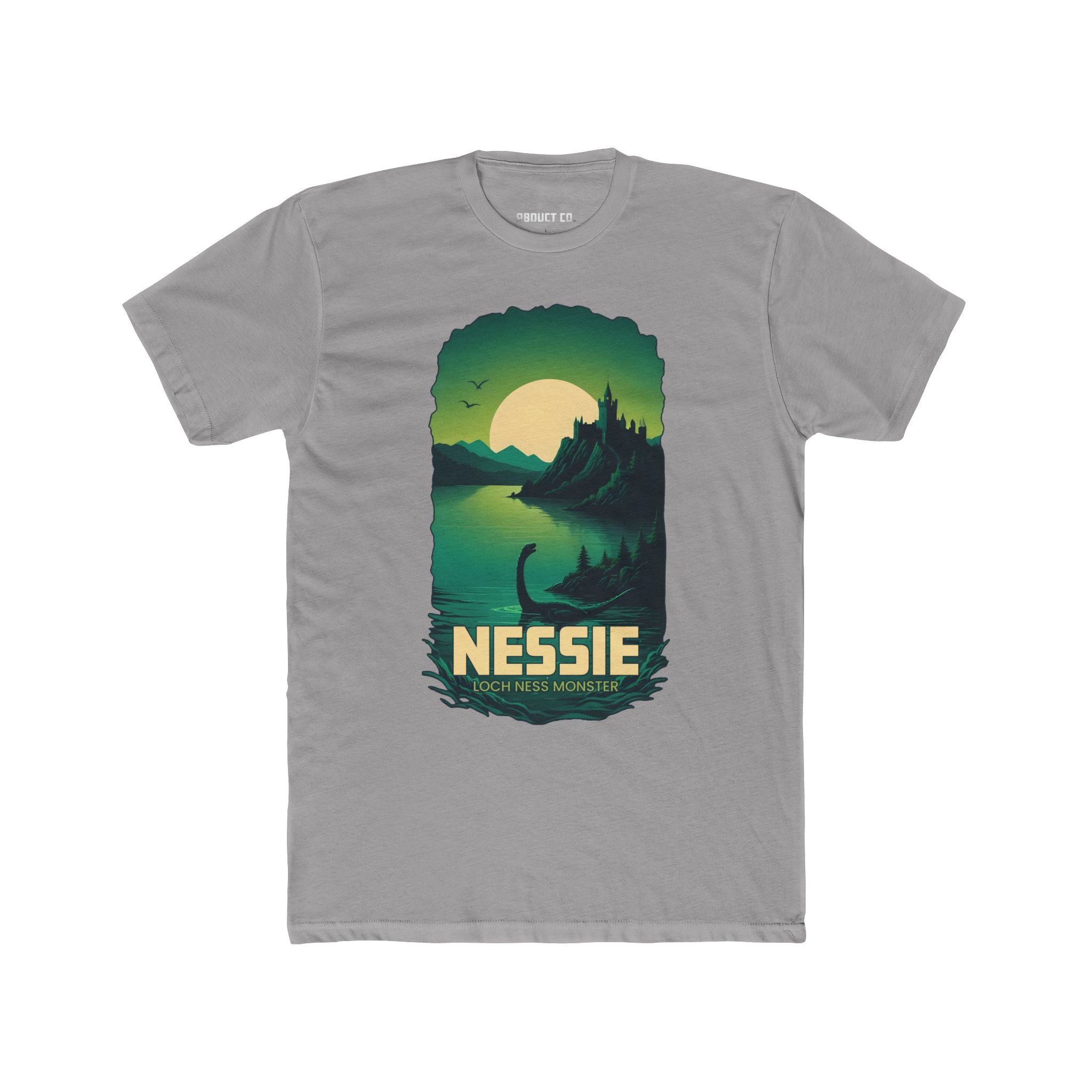 Loch Ness Monster Cotton Crew Tee