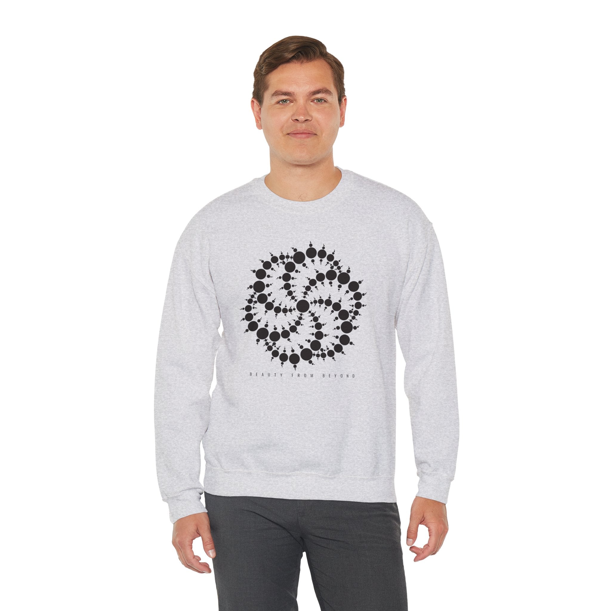 Unisex Crop Circle Crewneck Sweatshirt