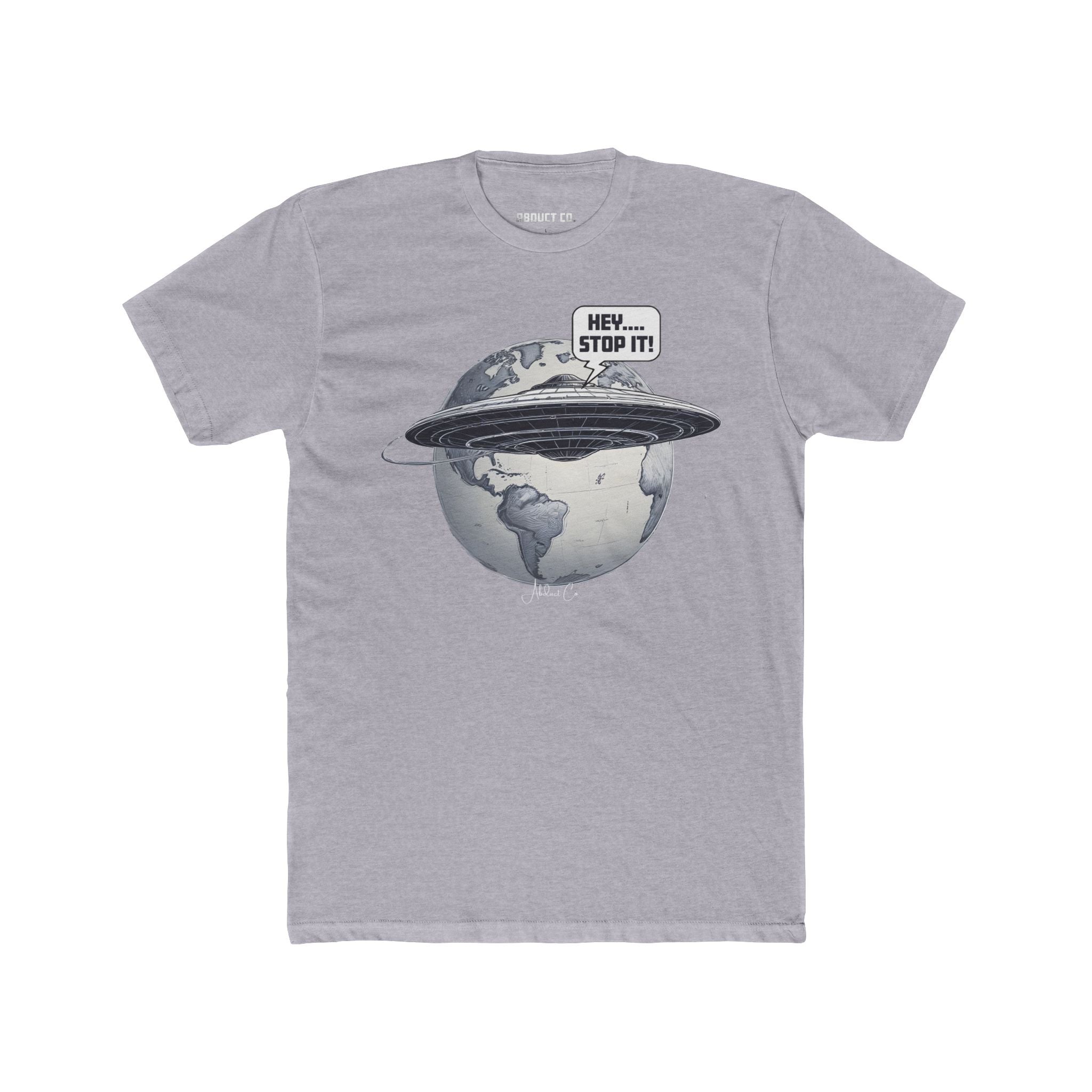 UFO Over Earth Unisex Cotton Tee