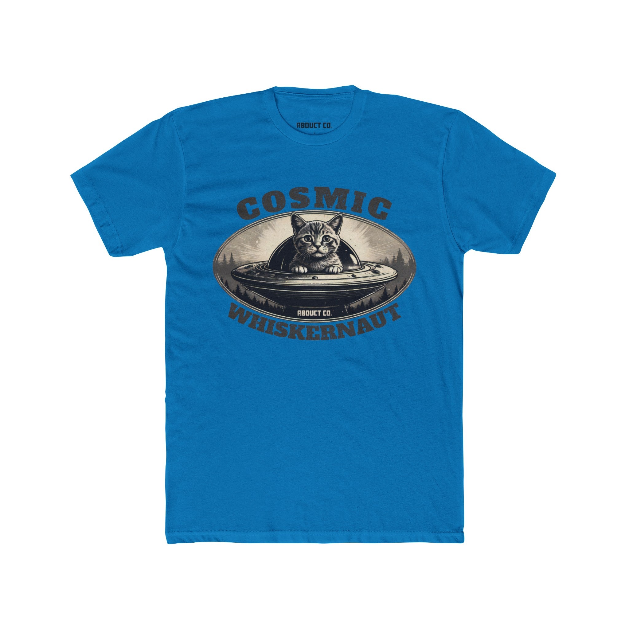 Cosmic Whiskernaut Space Kitty Tee