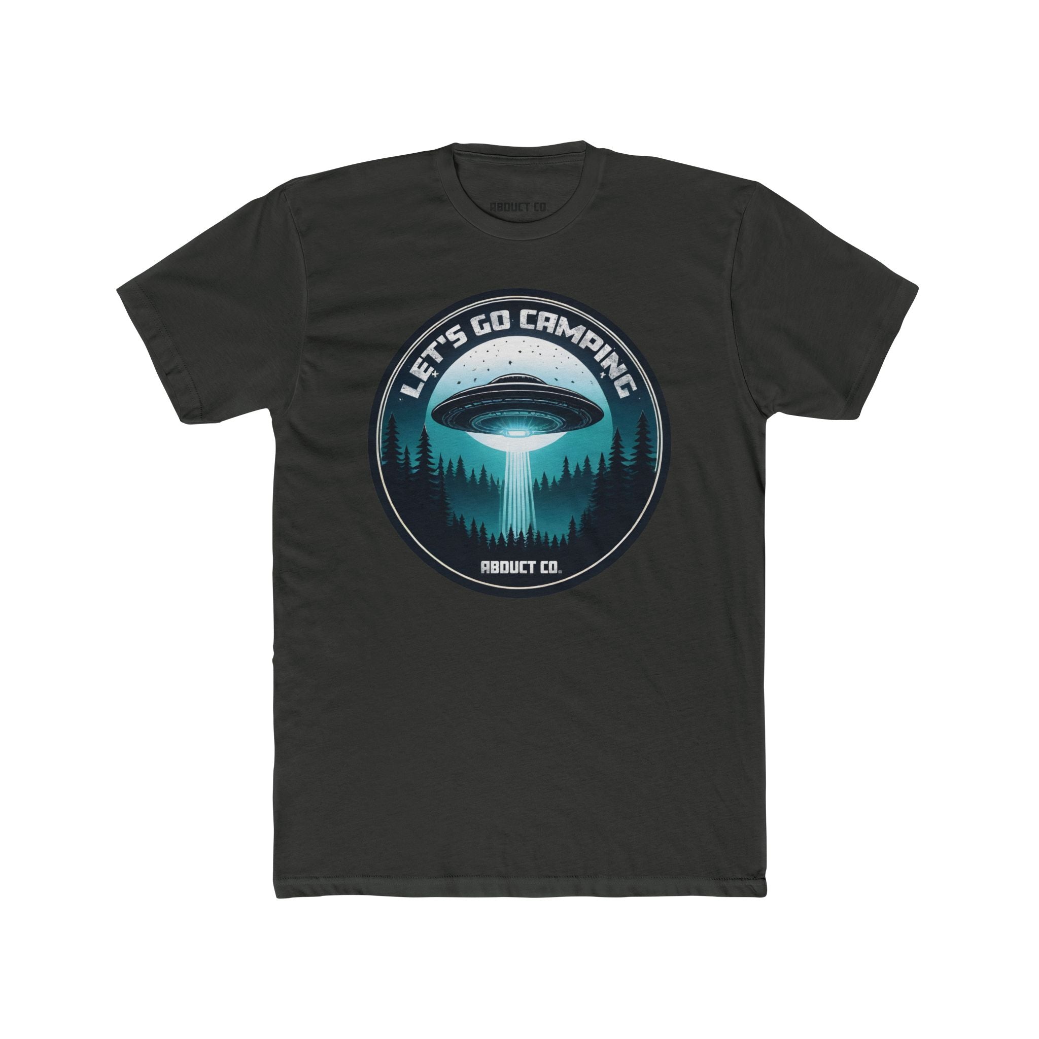 UFO Camping Cotton Graphic Tee