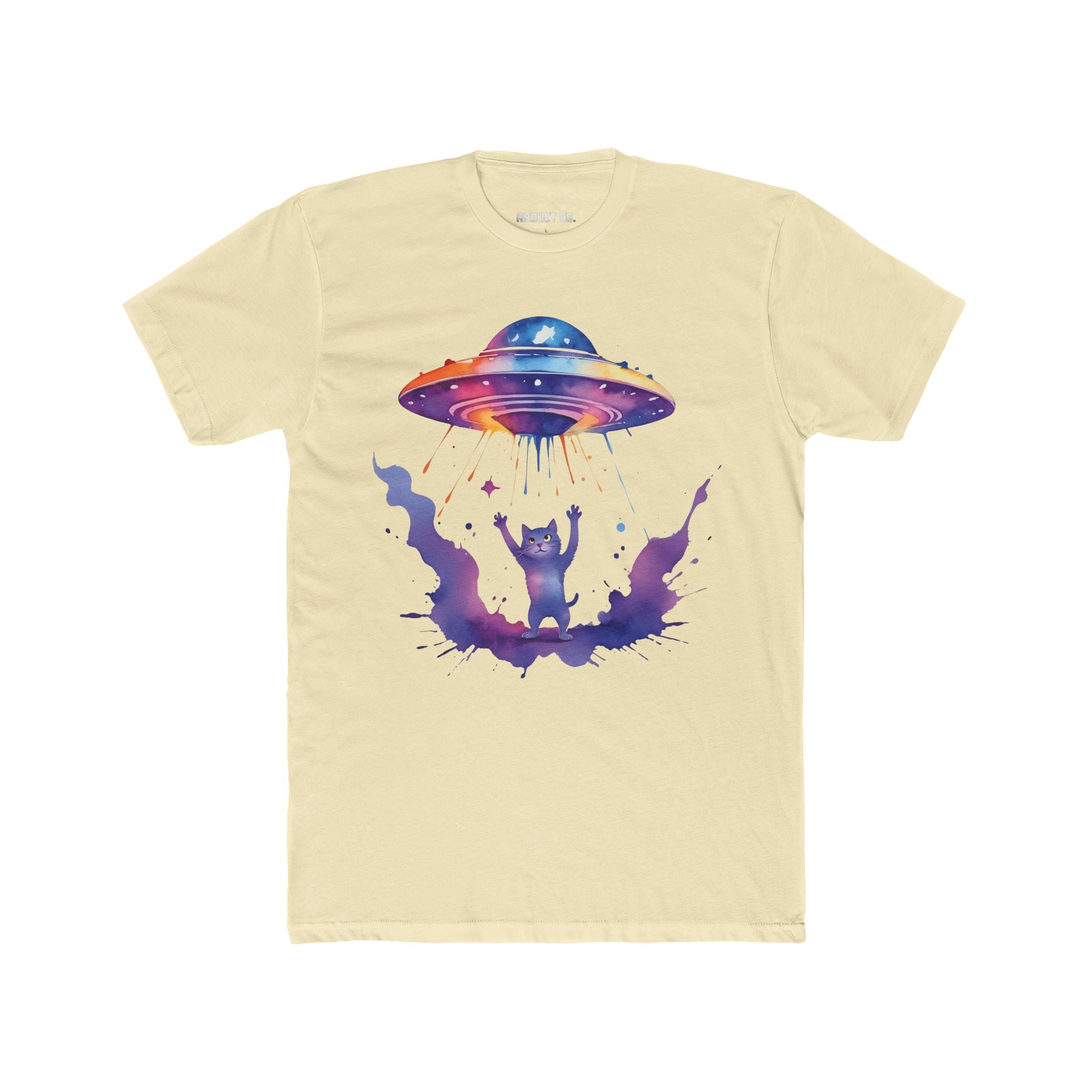 Kitty UFO Watercolor Tee