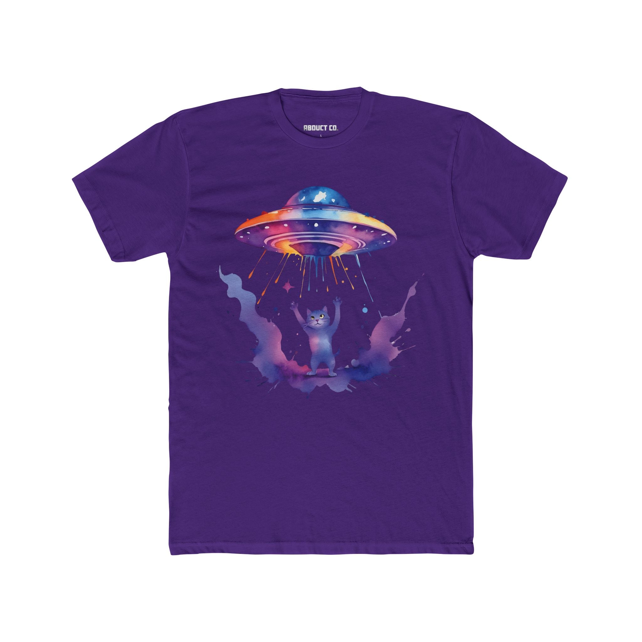 Kitty UFO Watercolor Tee