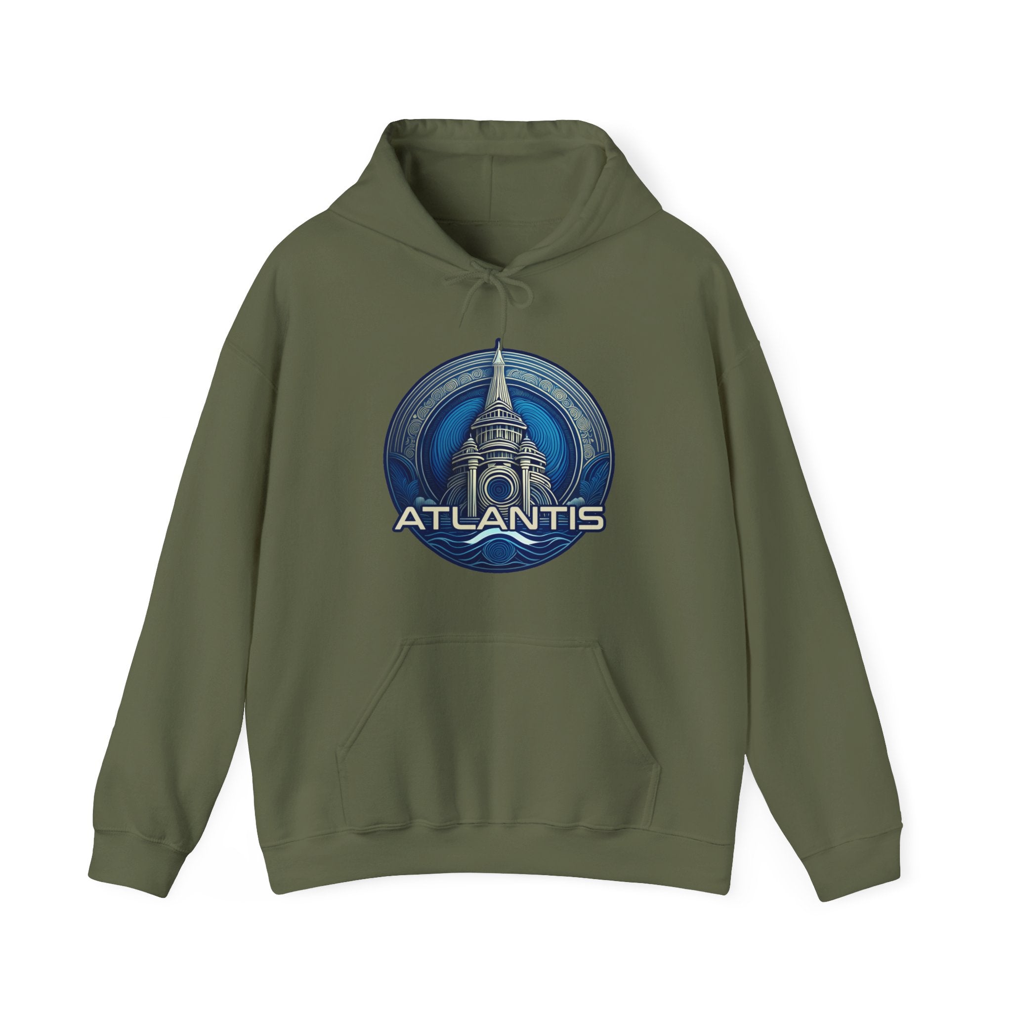 Lost City Of Atlantis Hooded Sweatshirt