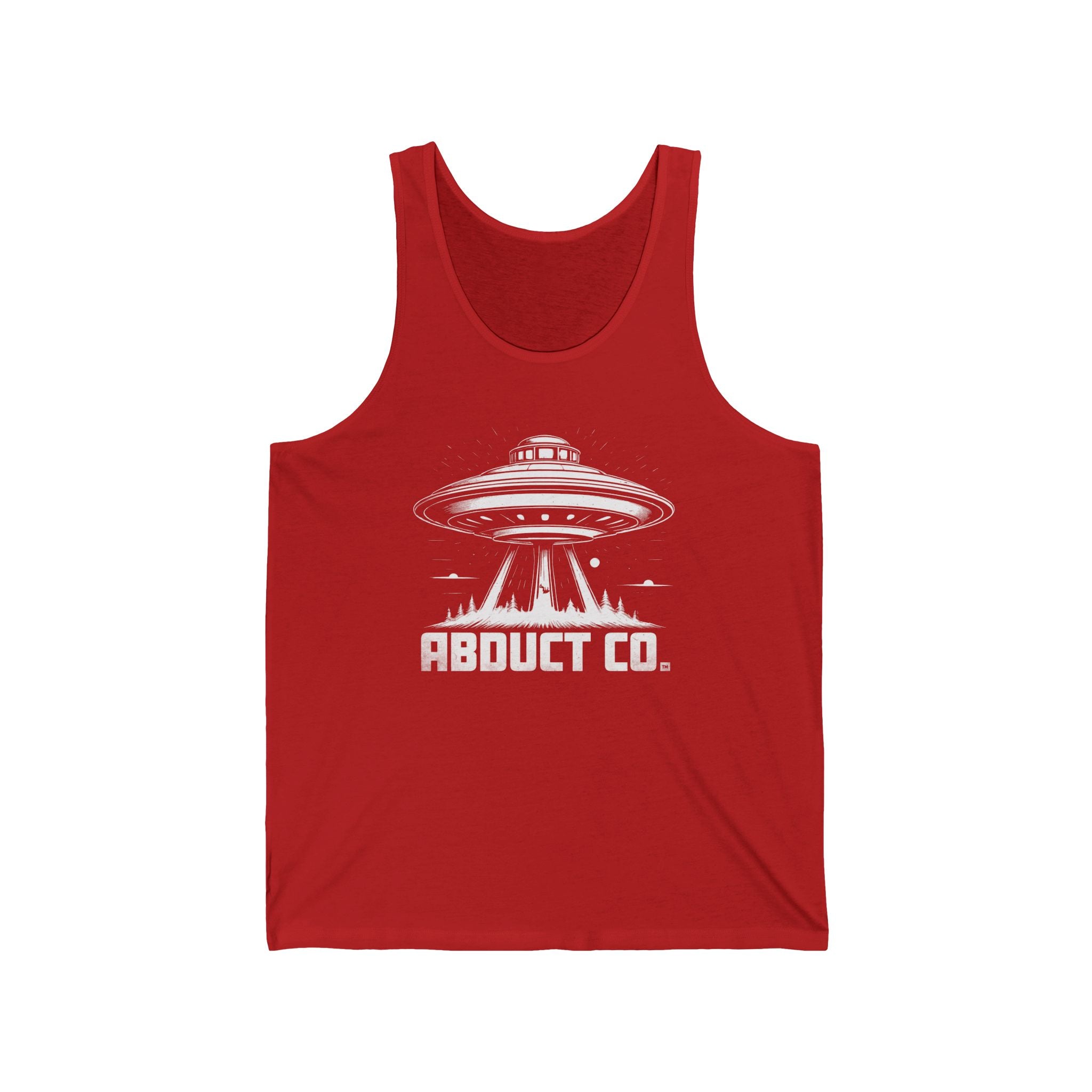 Abduct Co. UFO Unisex Logo Cotton Tank Top