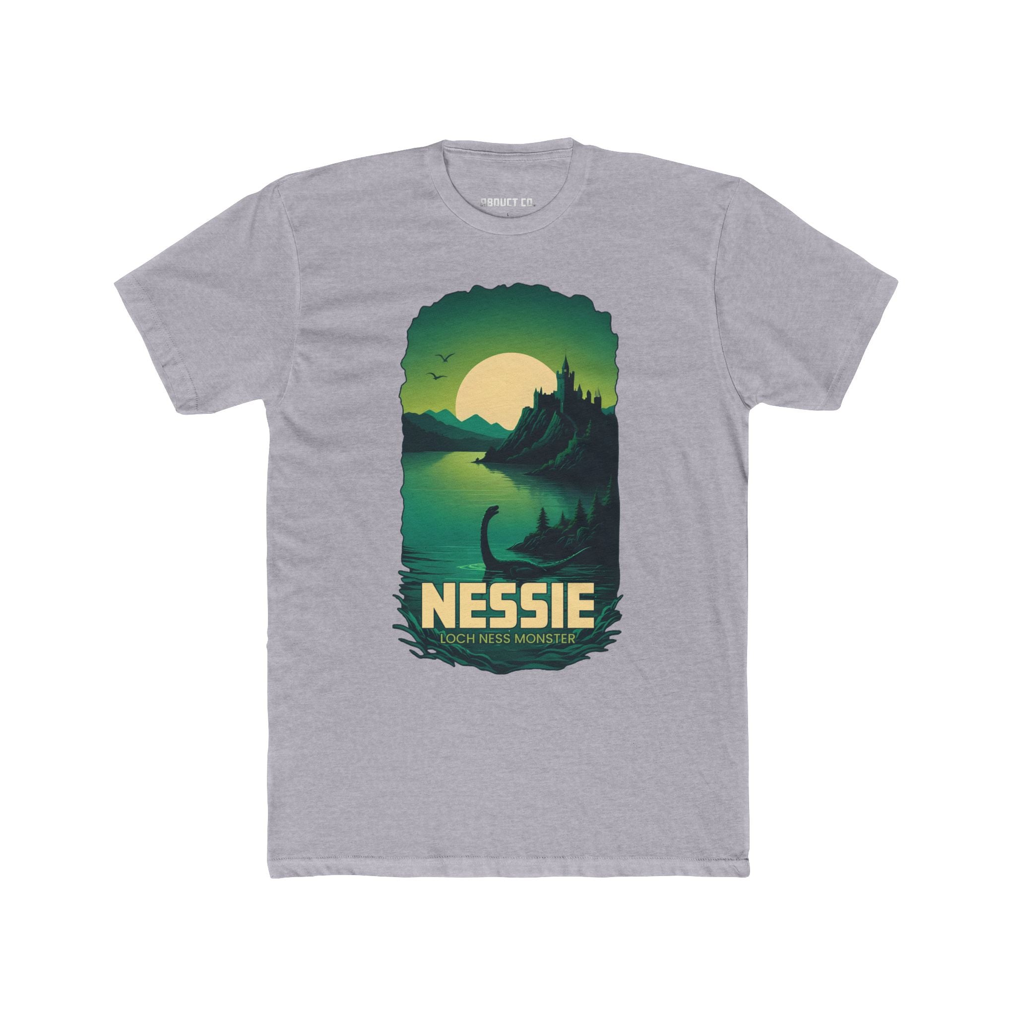 Loch Ness Monster Cotton Crew Tee