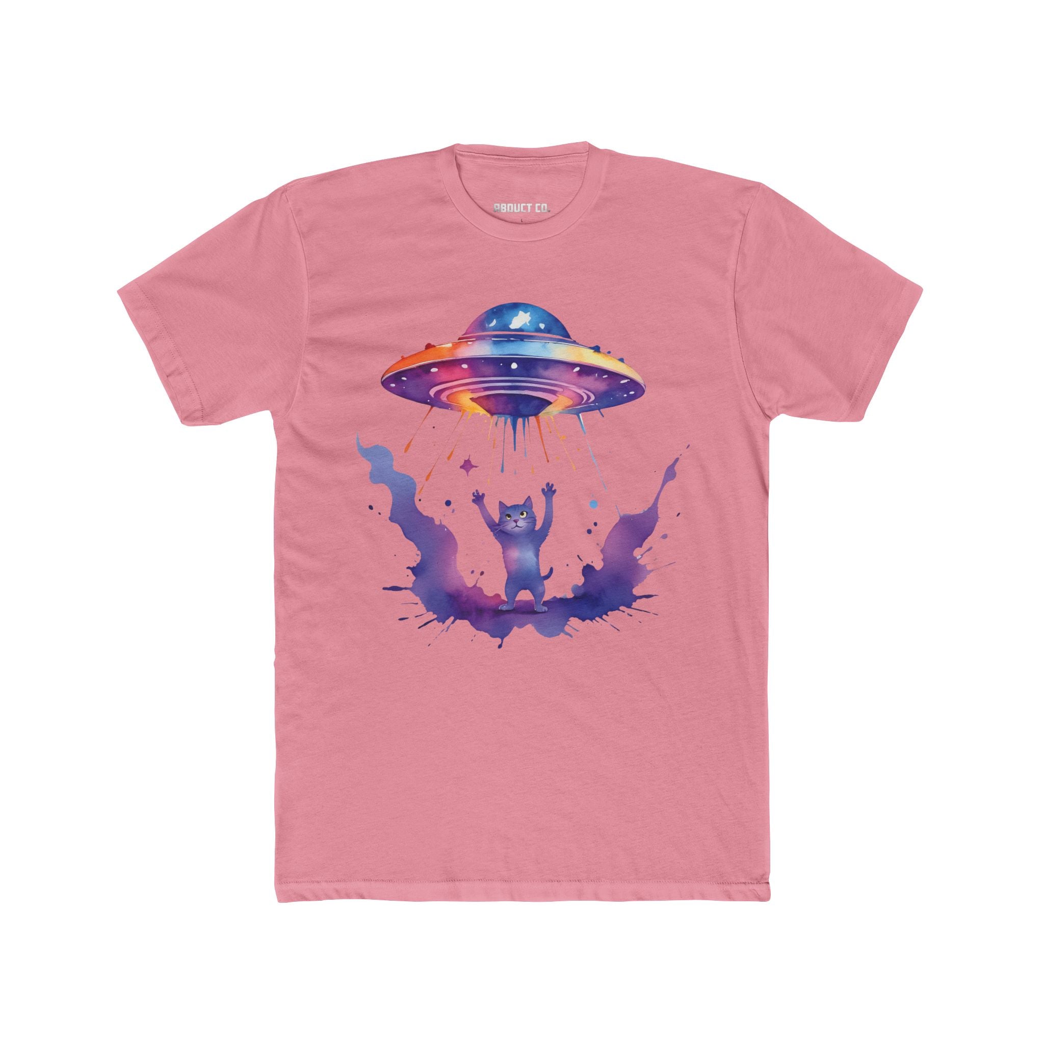 Kitty UFO Watercolor Tee