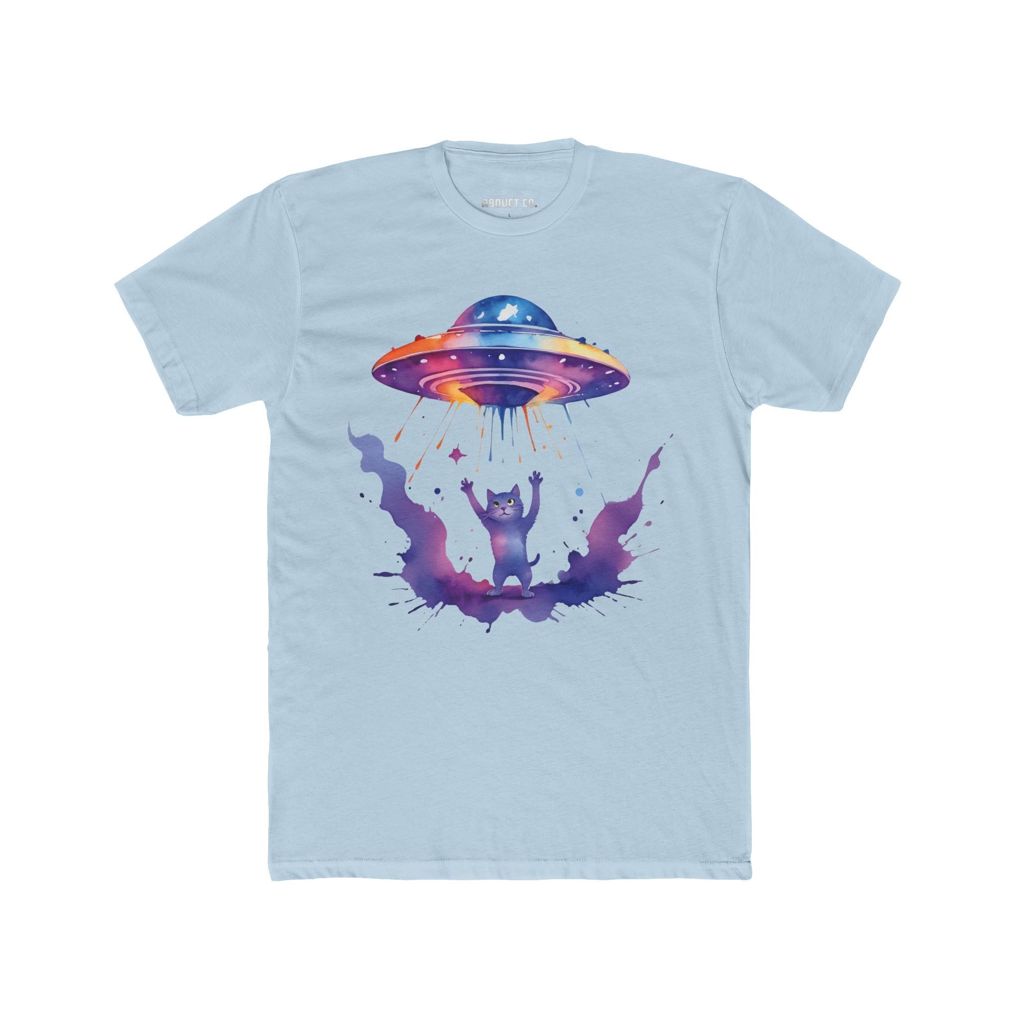 Kitty UFO Watercolor Tee