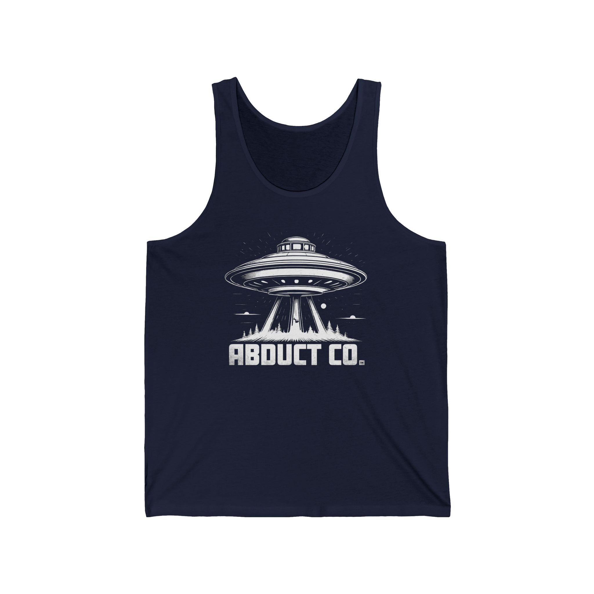 Abduct Co. UFO Unisex Logo Cotton Tank Top