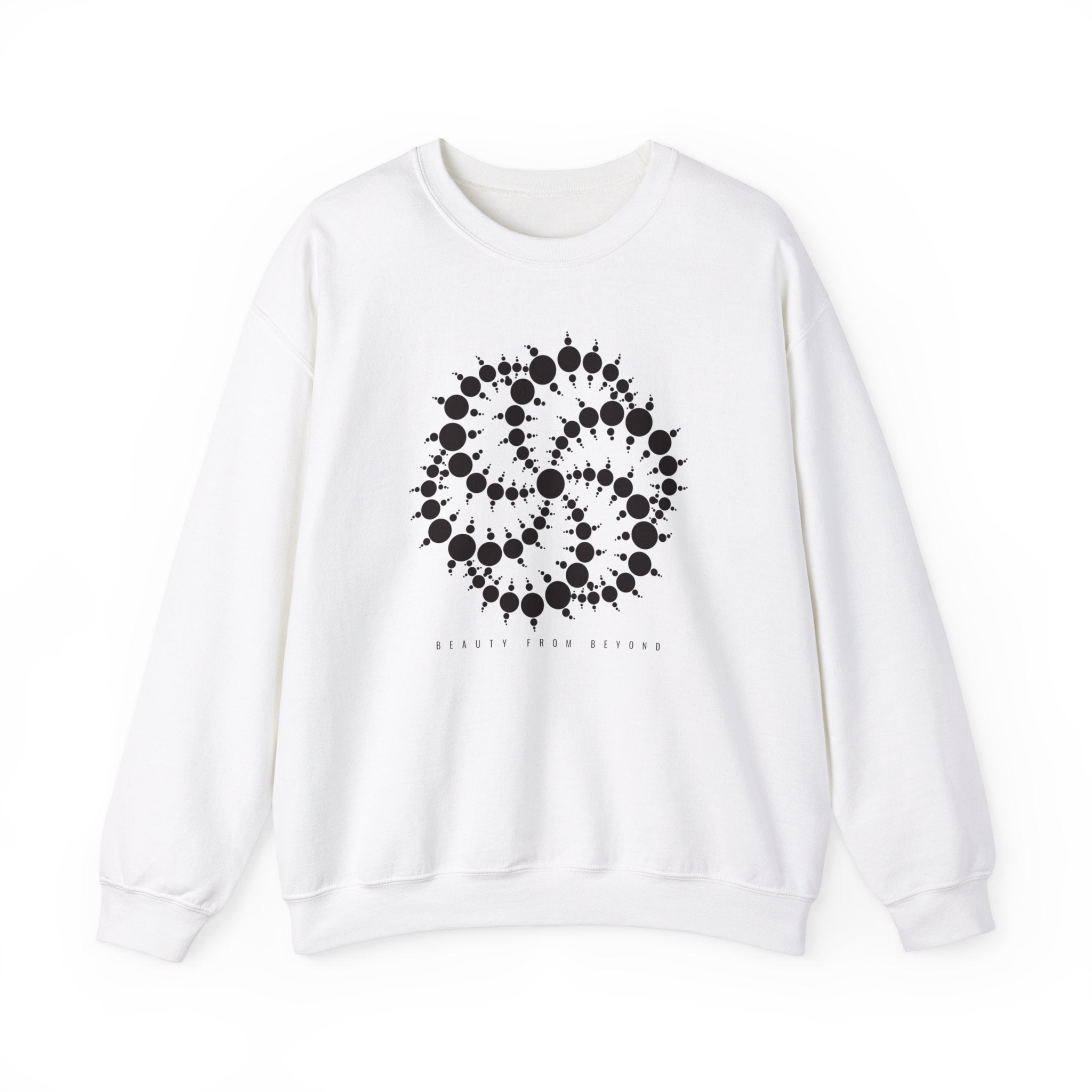 Unisex Crop Circle Crewneck Sweatshirt