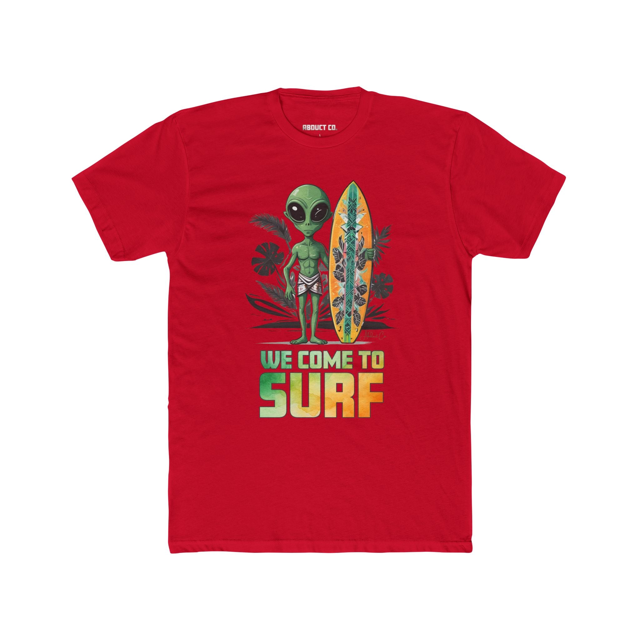 Surfing Aliens Unisex Tee